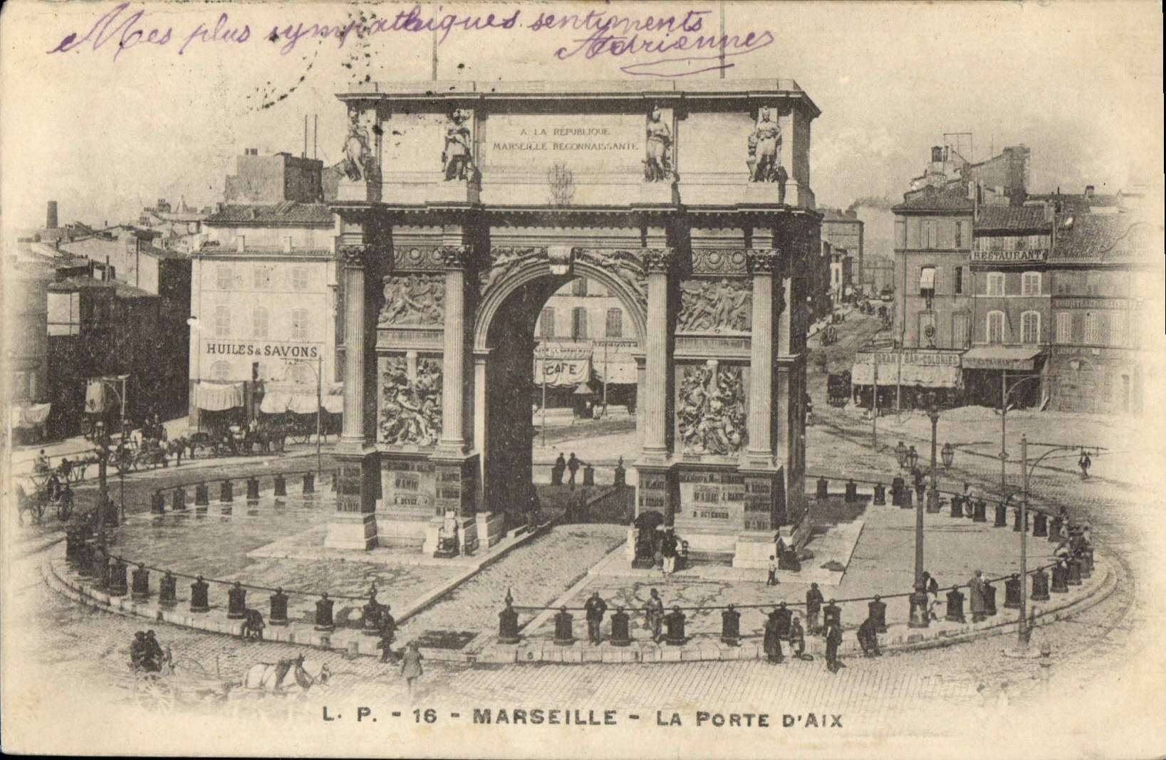 CPA Marseille La Porte d'Aix