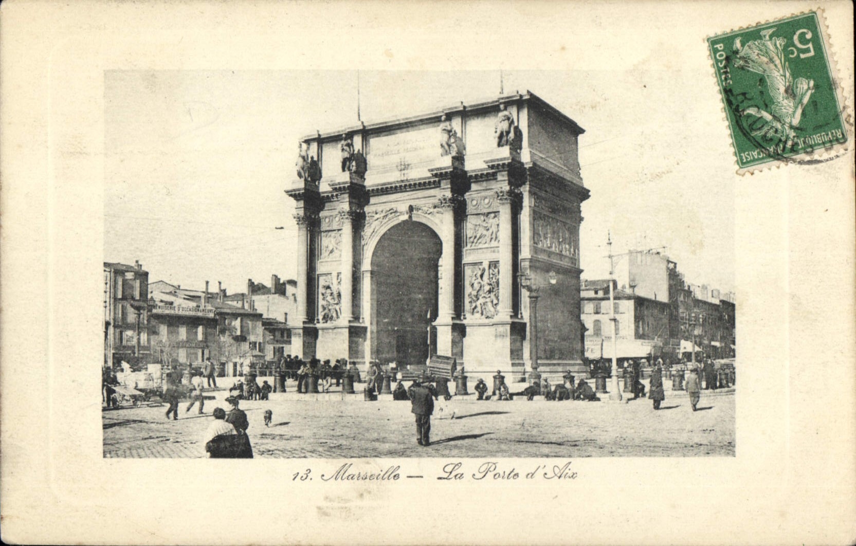 CPA Marseille La Porte d'Aix 