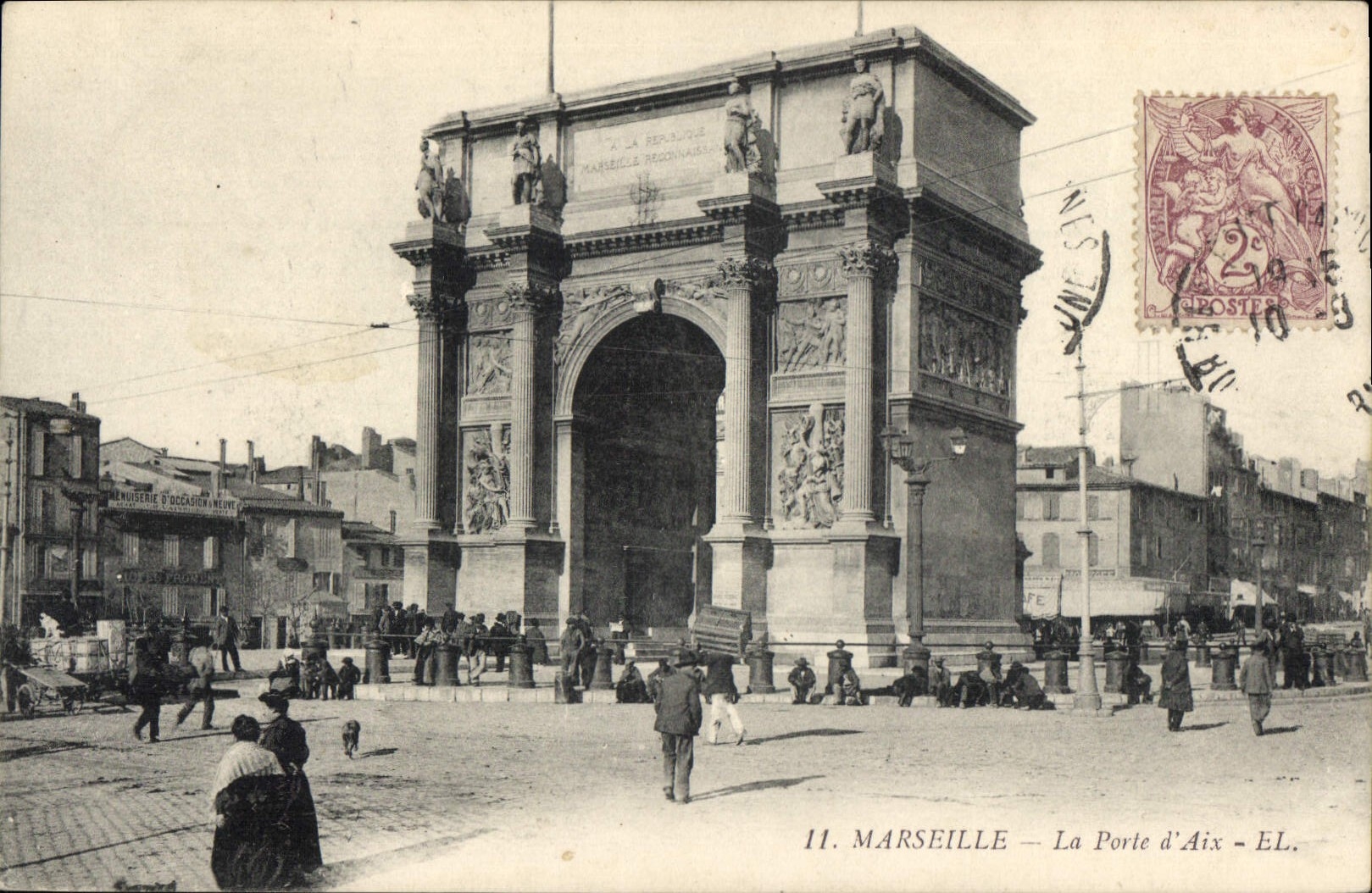 CPA Marseille La Porte d'Aix 
