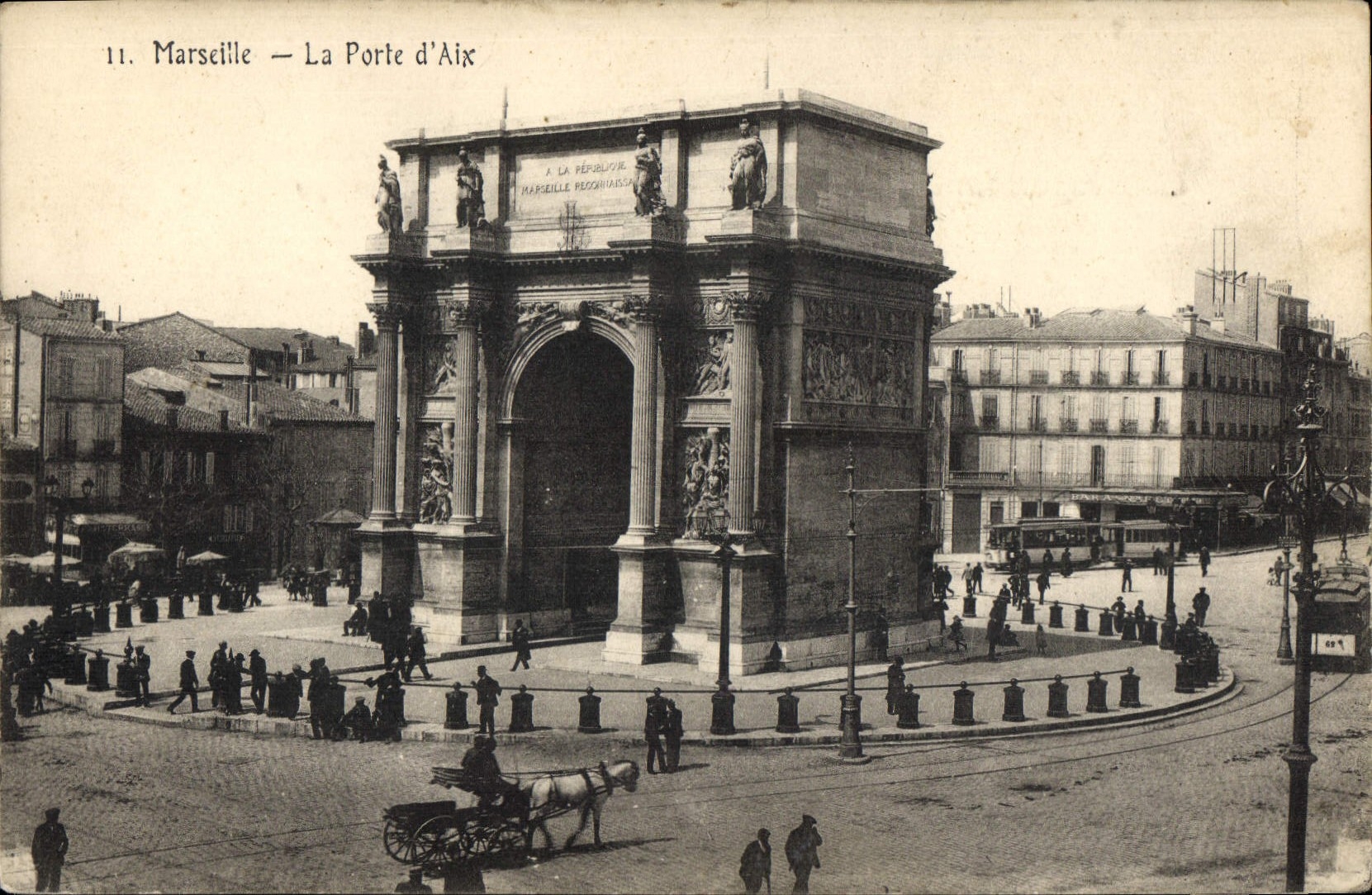 CPA Marseille La Porte d'Aix 