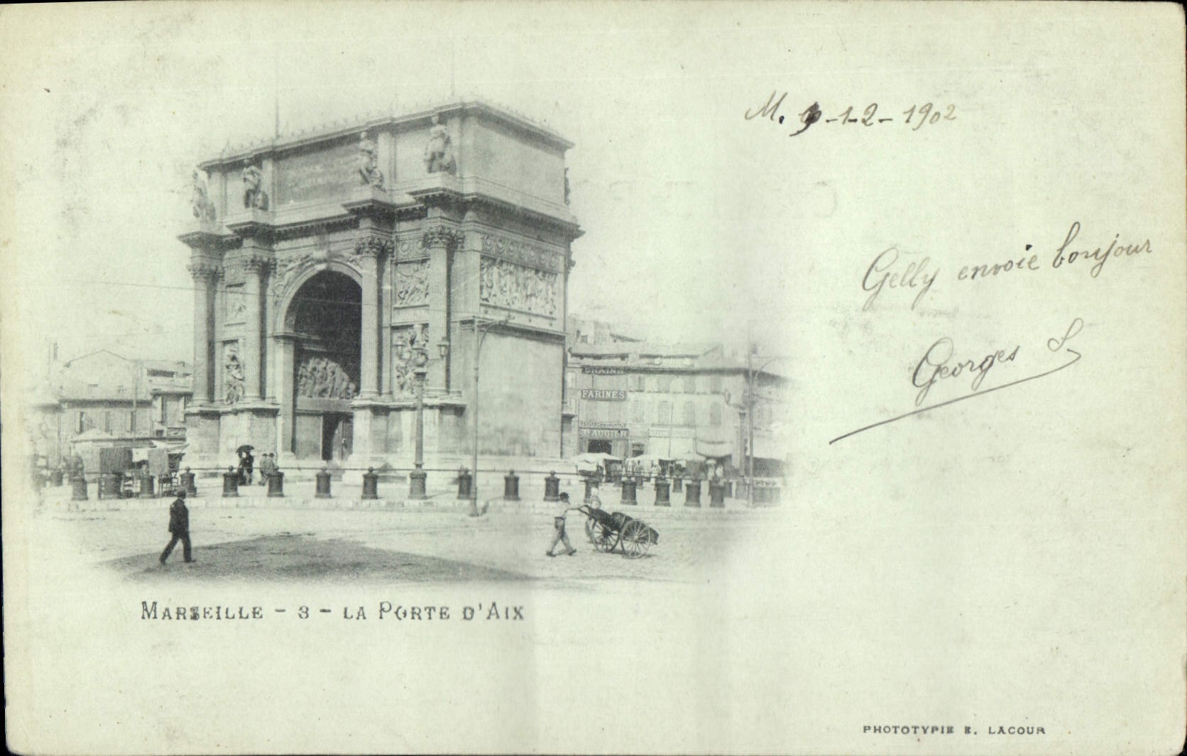 CPA Marseille La Porte d'Aix 
