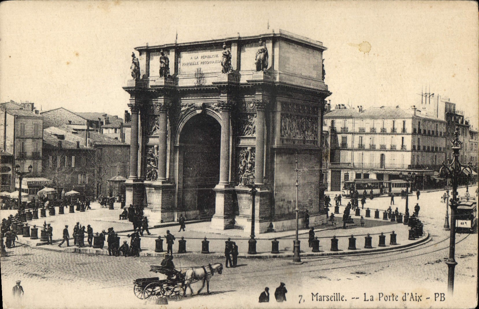 CPA Marseille La Porte d'Aix 