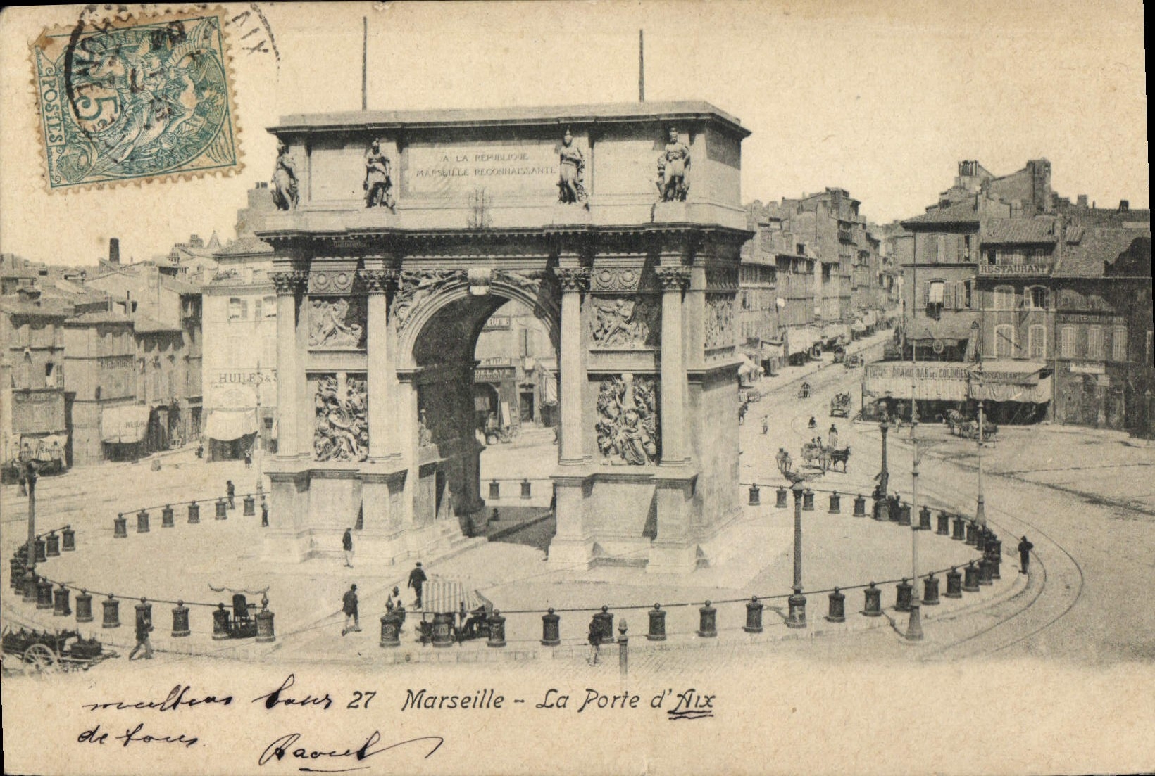 CPA Marseille La Porte d'Aix 