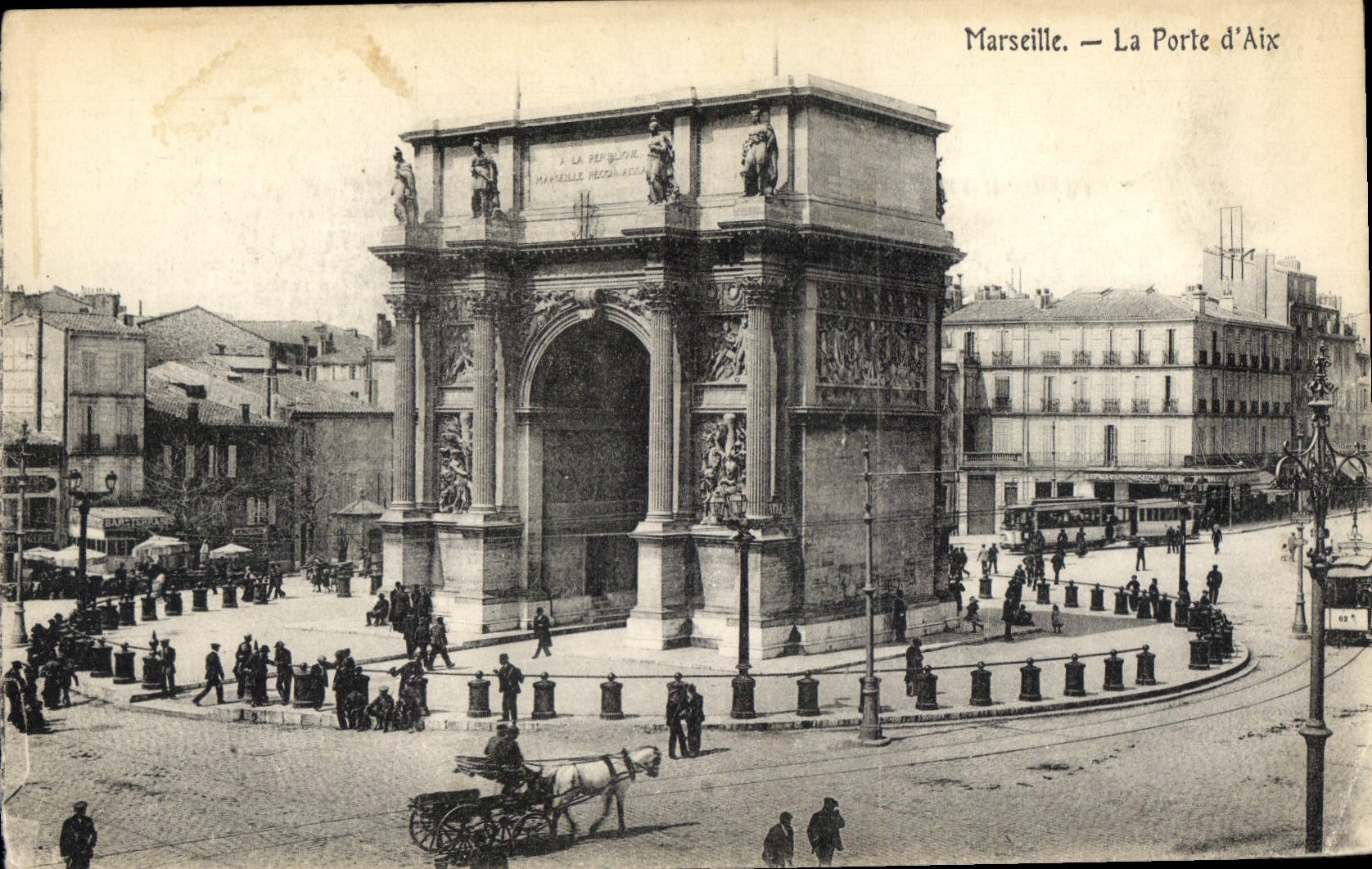 CPA Marseille La Porte d'Aix 