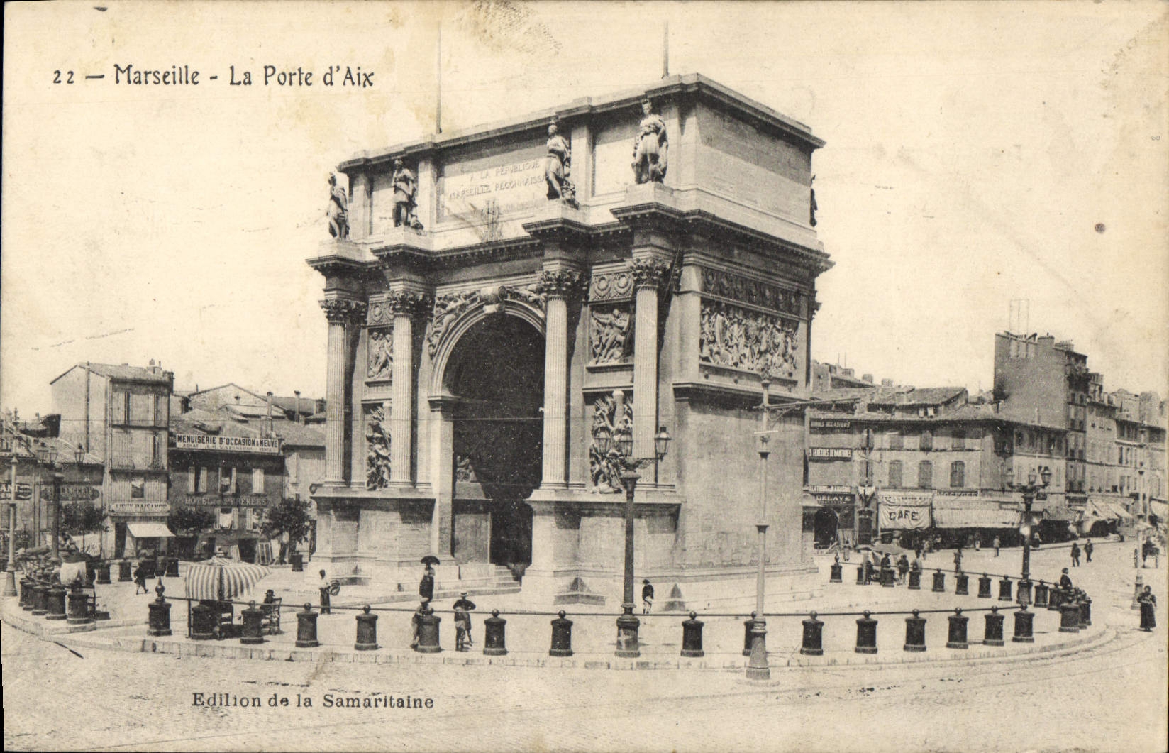 CPA Marseille La Porte d'Aix 