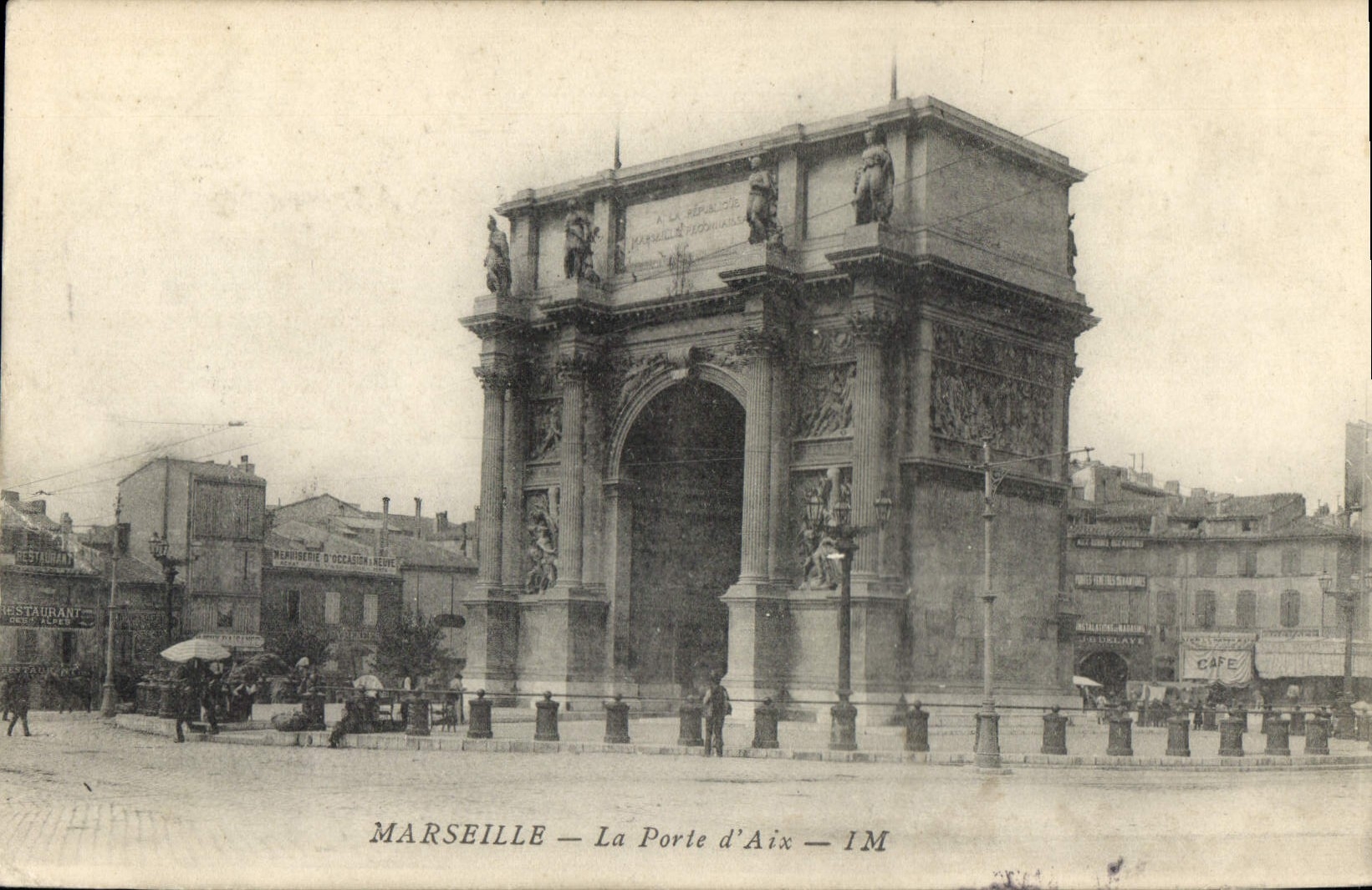 CPA Marseille La Porte d'Aix 