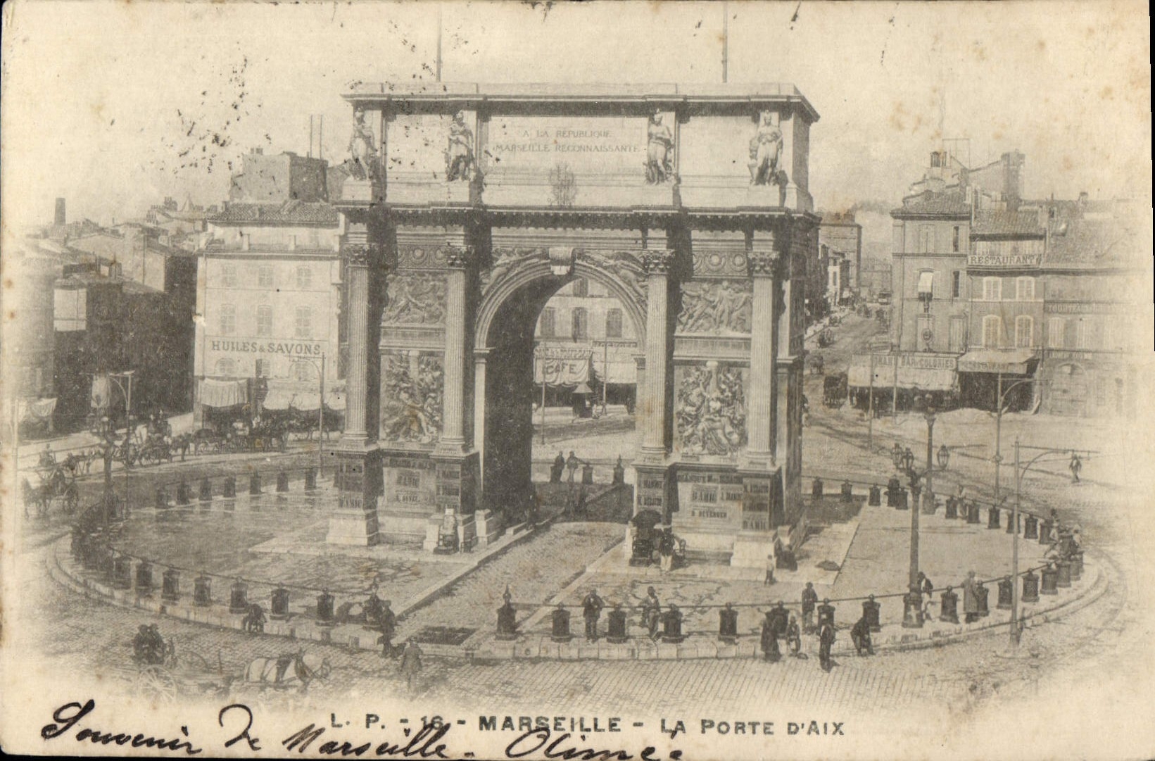 CPA Marseille La Porte d'Aix 