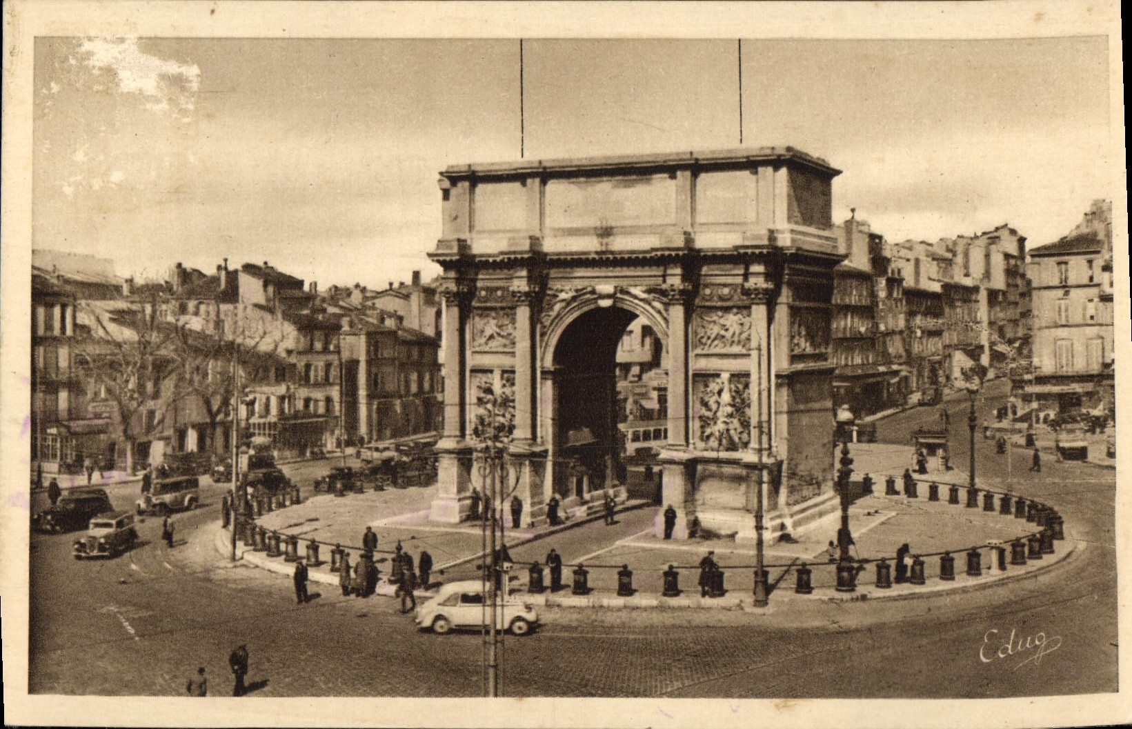 CPA Marseille La Porte d'Aix 