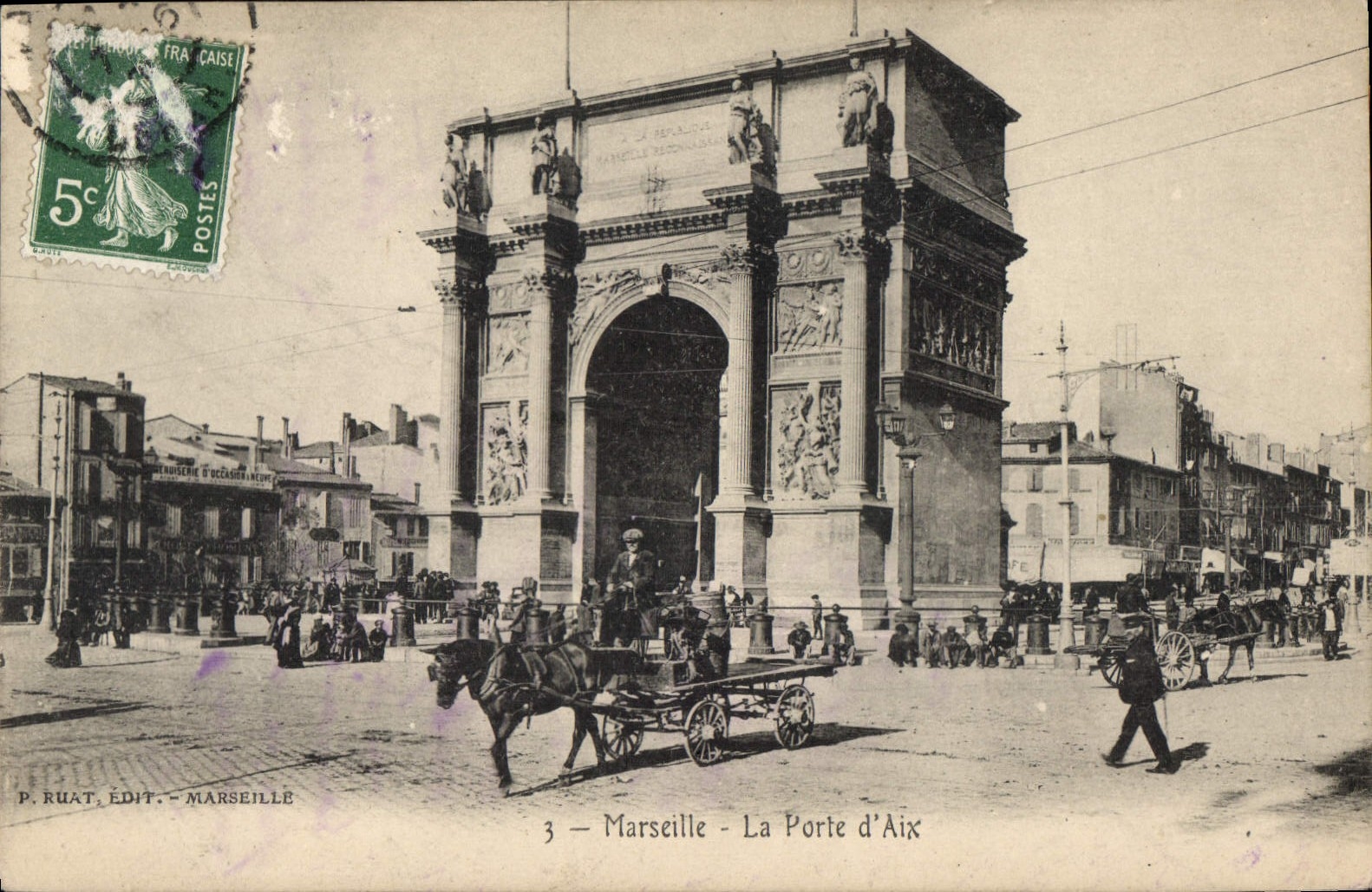 CPA Marseille La Porte d'Aix 