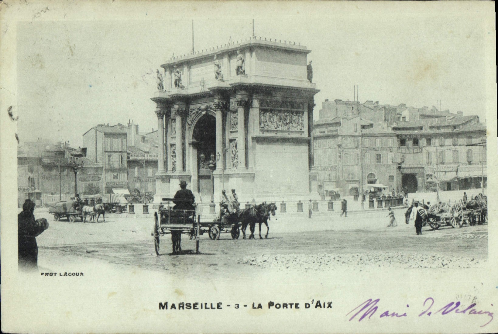 CPA Marseille La Porte d'Aix