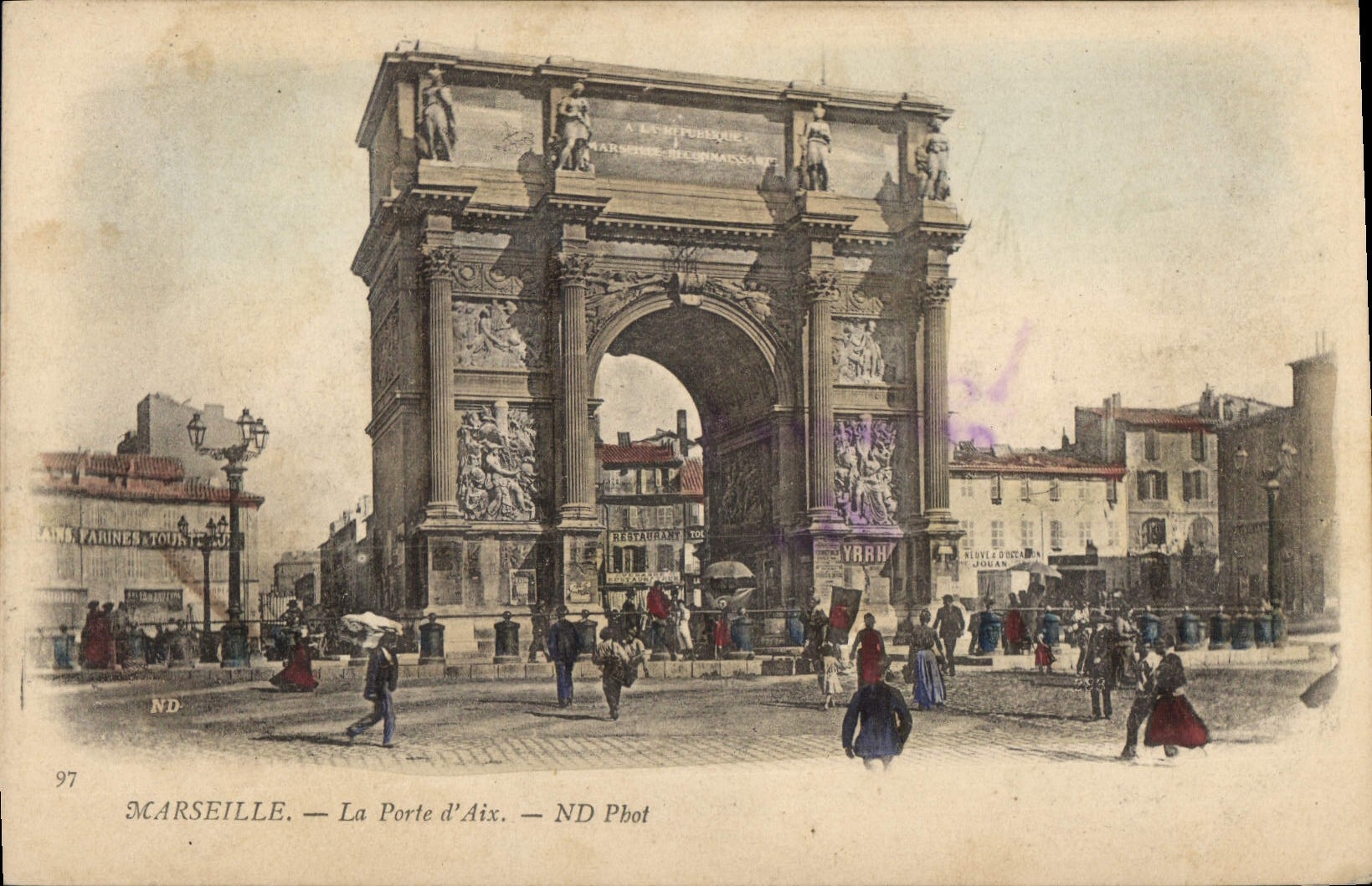 CPA Marseille La Porte d'Aix 