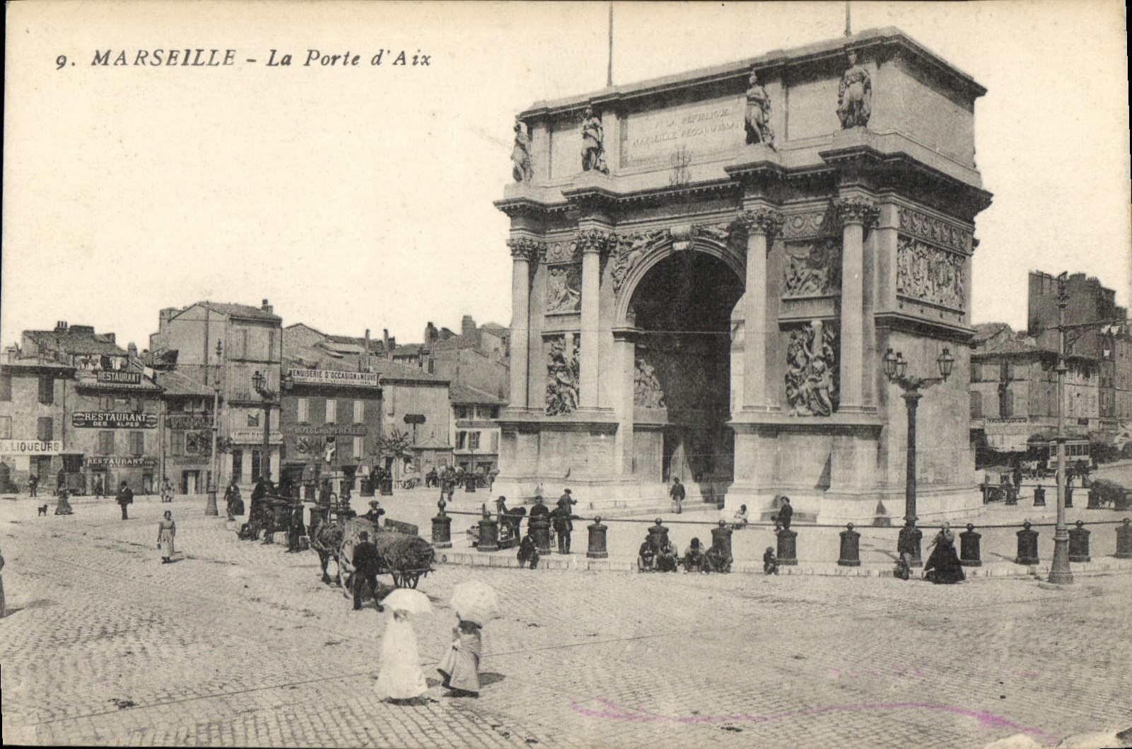 CPA Marseille La Porte d'Aix 