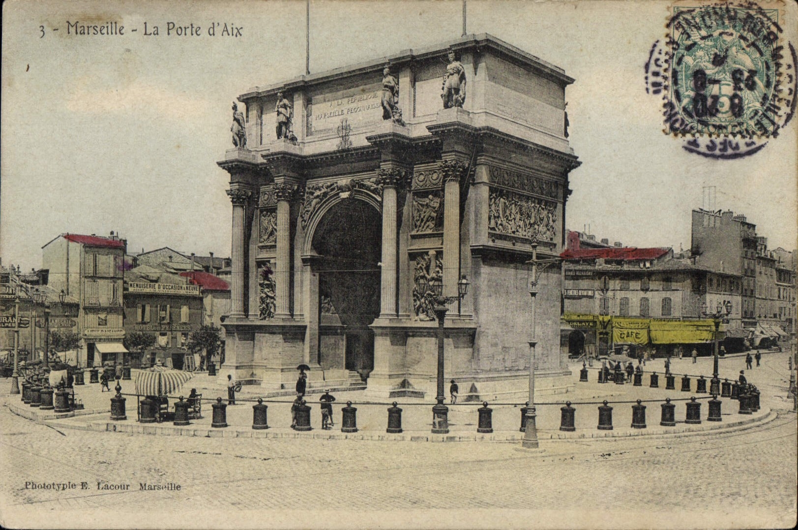 CPA Marseille La Porte d'Aix 