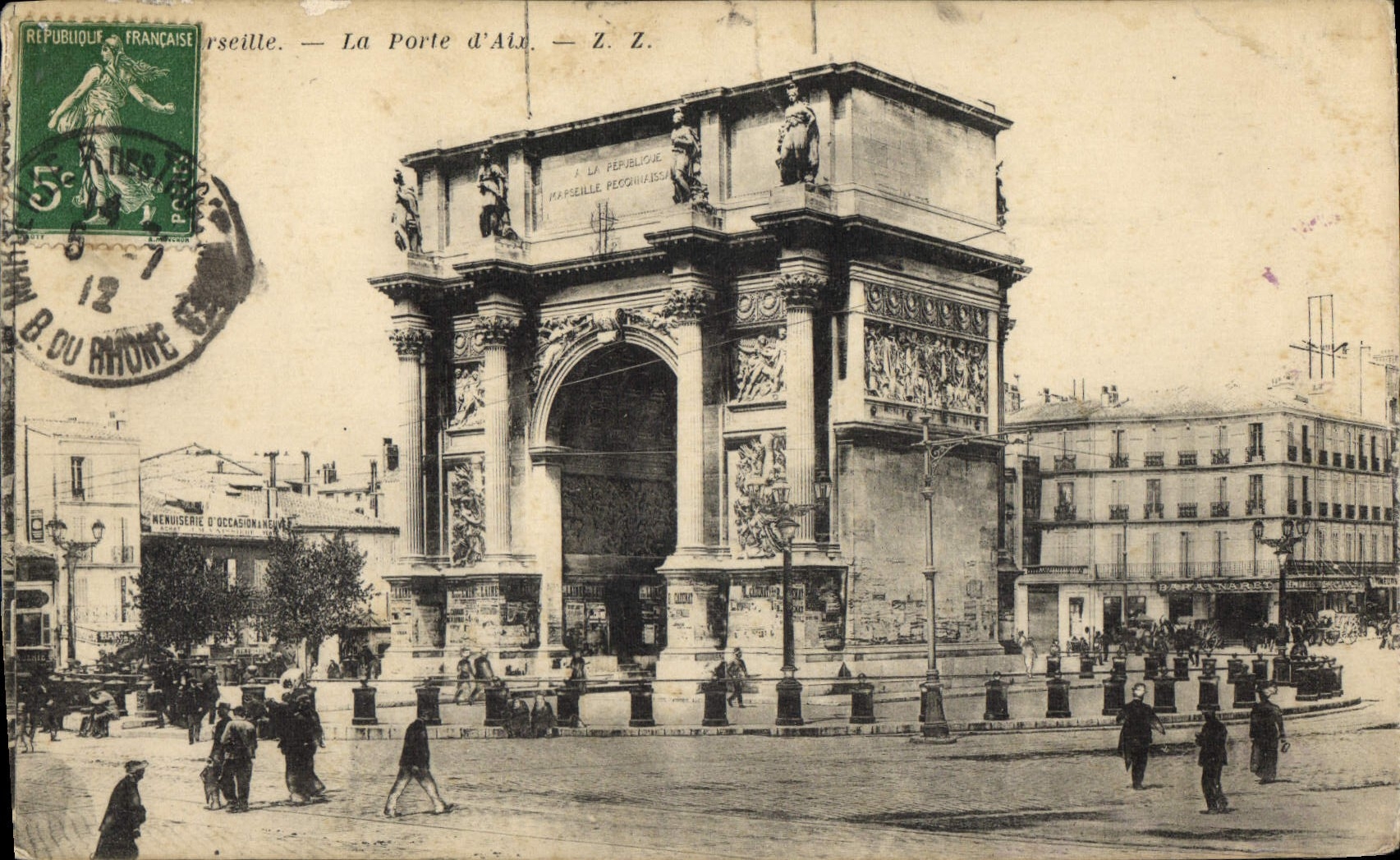 CPA Marseille La Porte d'Aix 