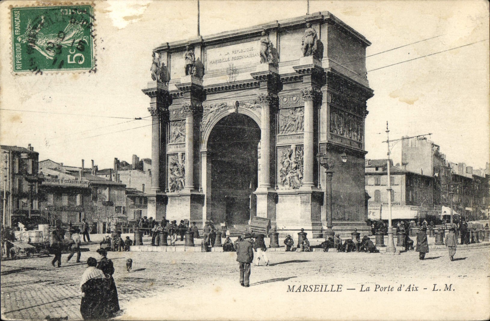 CPA Marseille La Porte d'Aix 