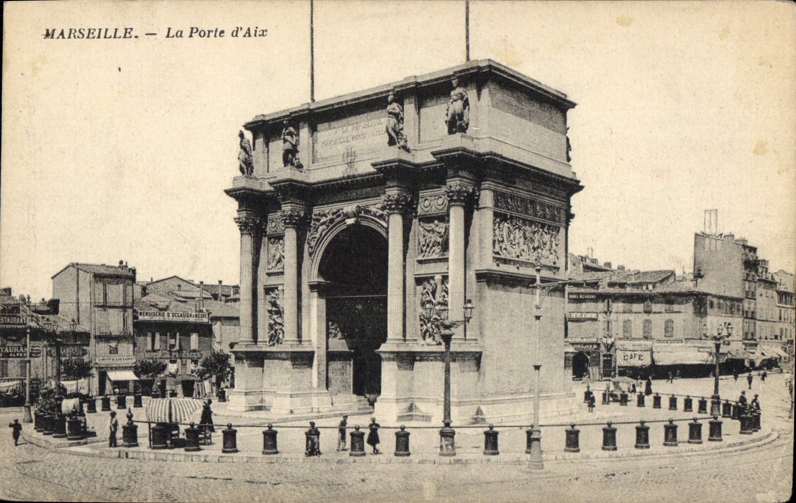 CPA Marseille La Porte d'Aix 