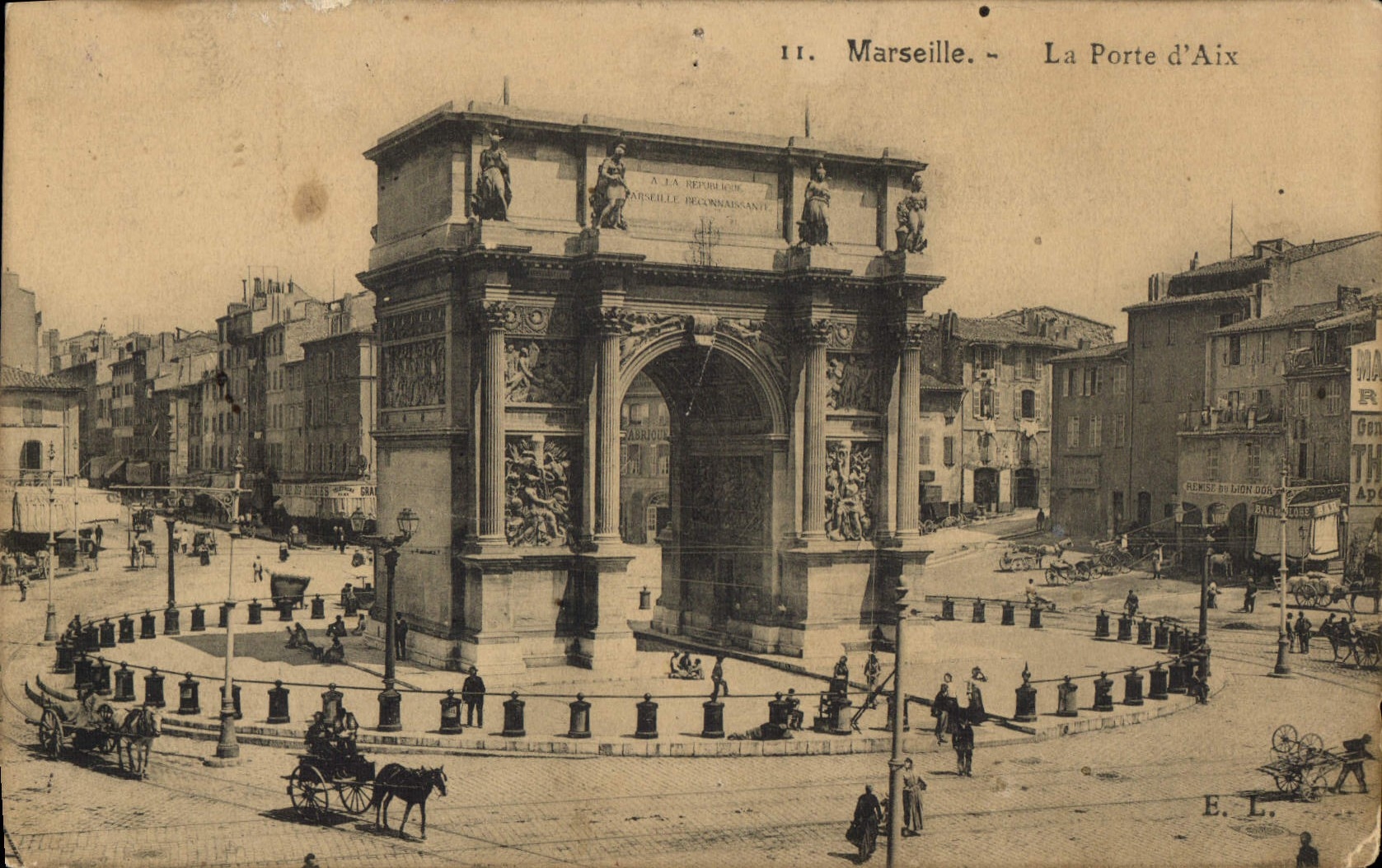 CPA Marseille La Porte d'Aix
