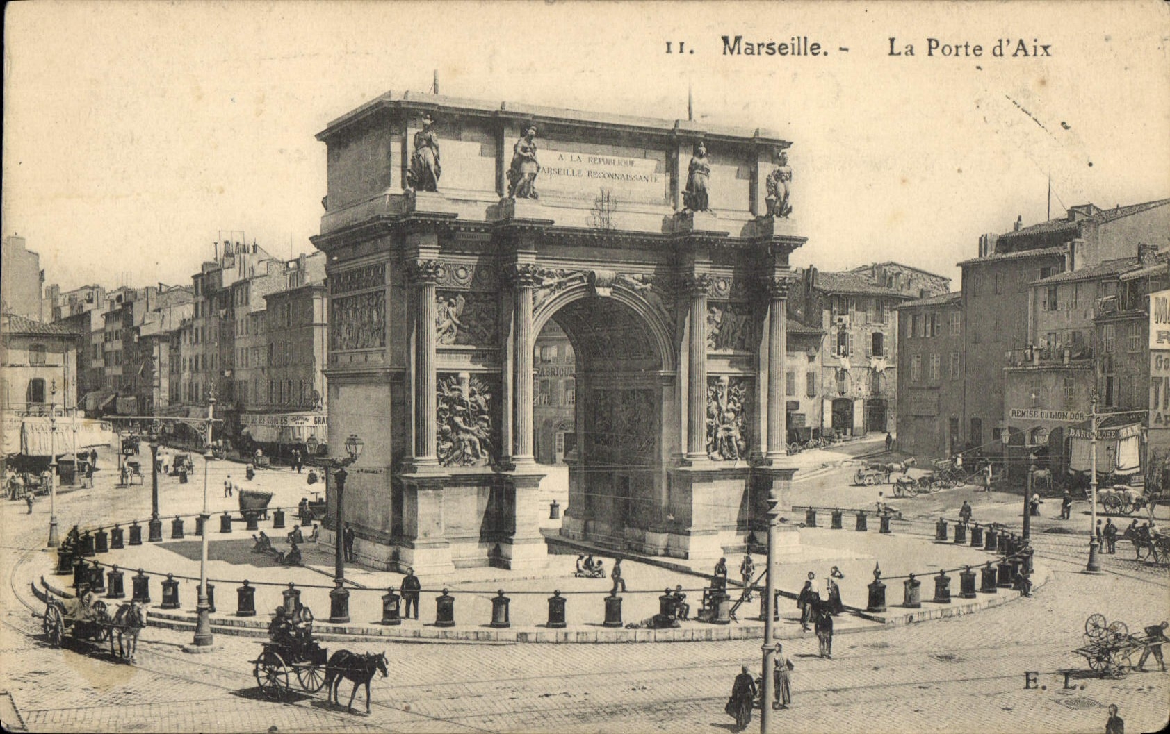 CPA Marseille La Porte d'Aix 