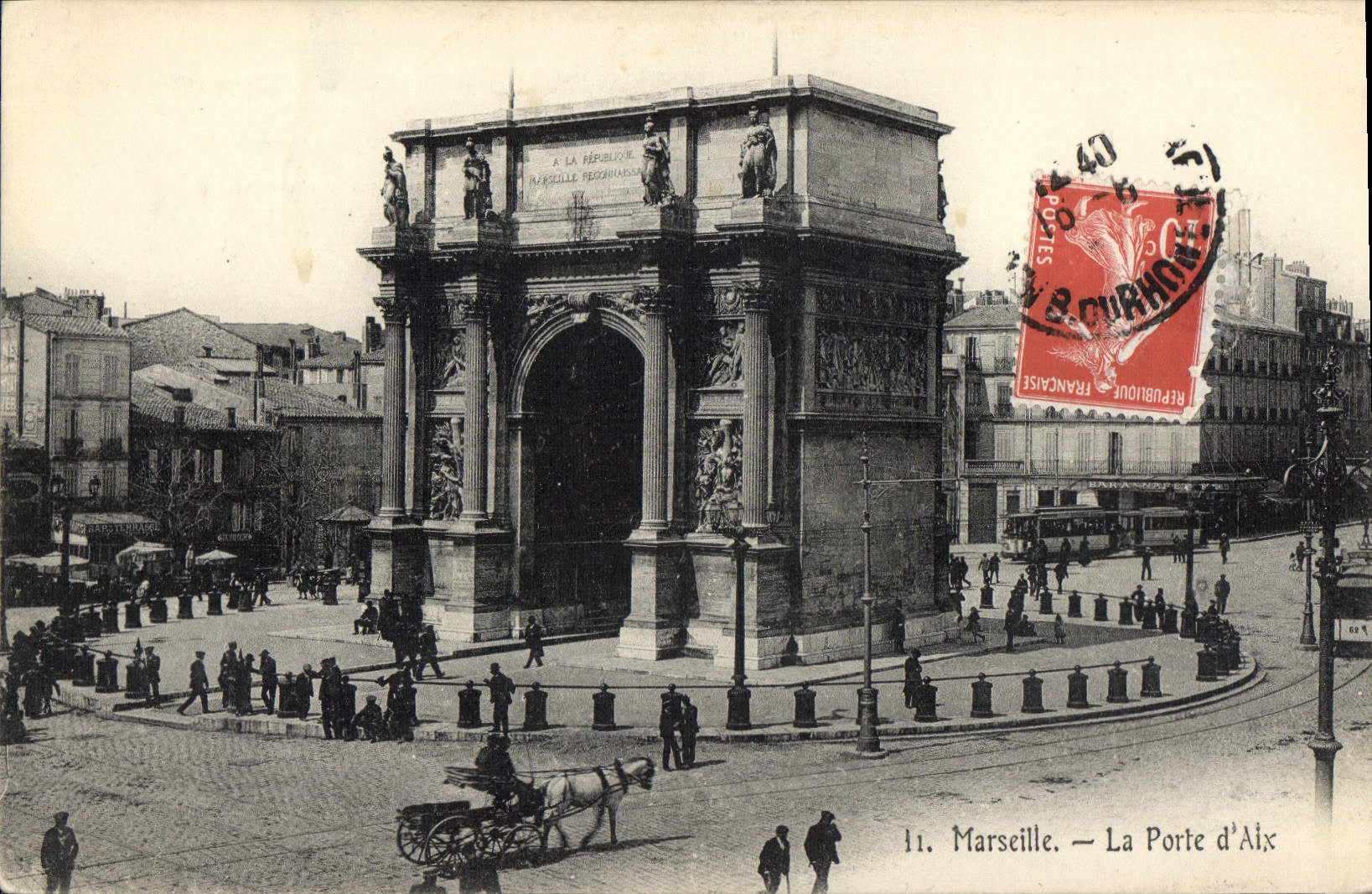 CPA Marseille La Porte d'Aix 