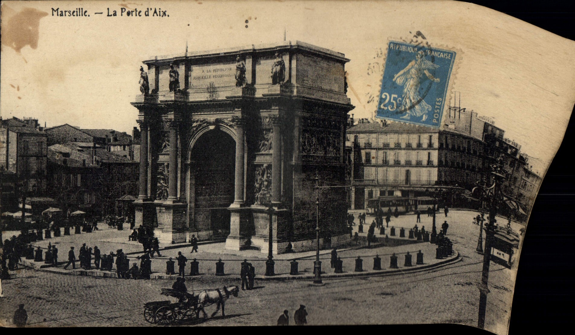 CPA Marseille La Porte d'Aix 