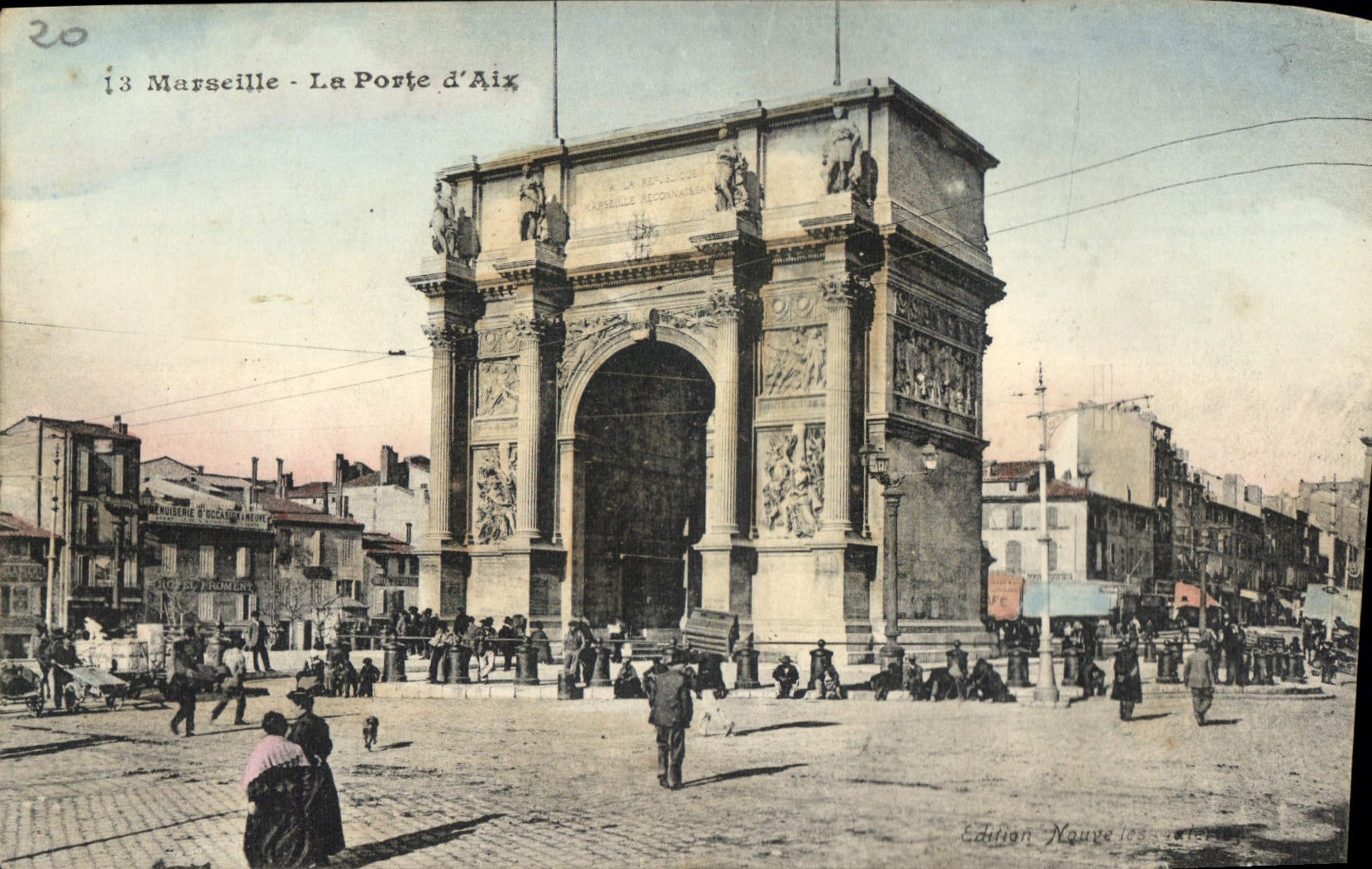 CPA Marseille La Porte d'Aix 