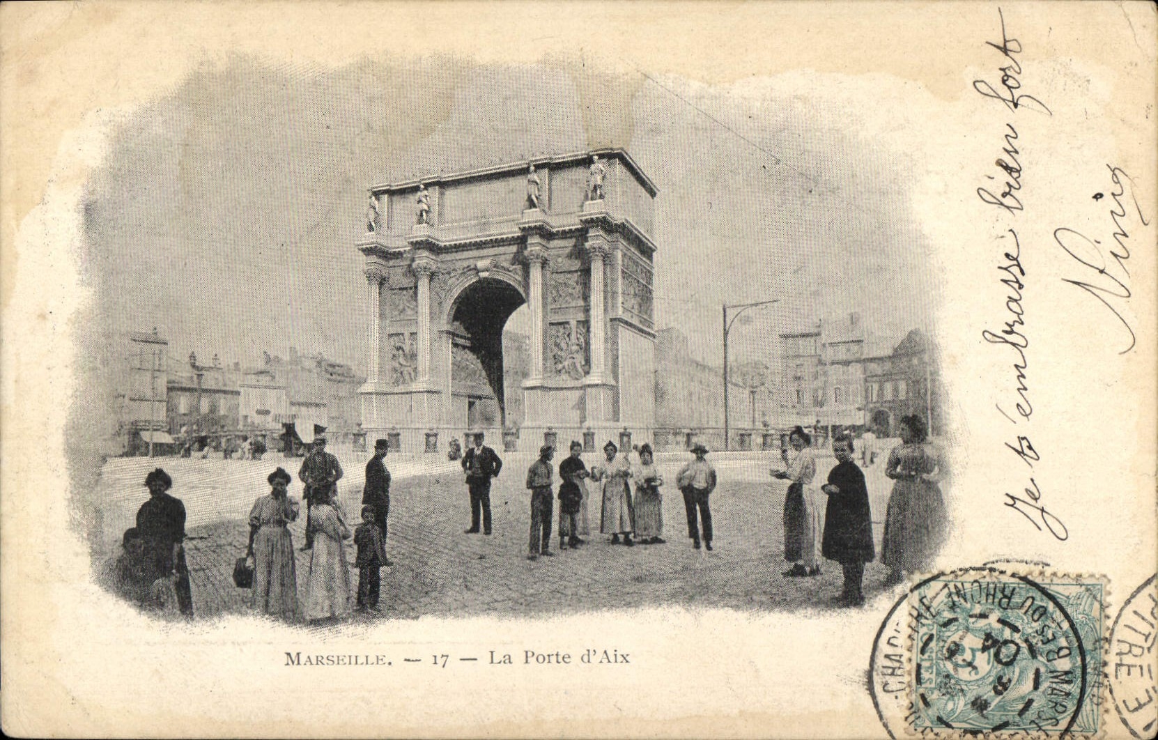 CPA Marseille La Porte d'Aix 