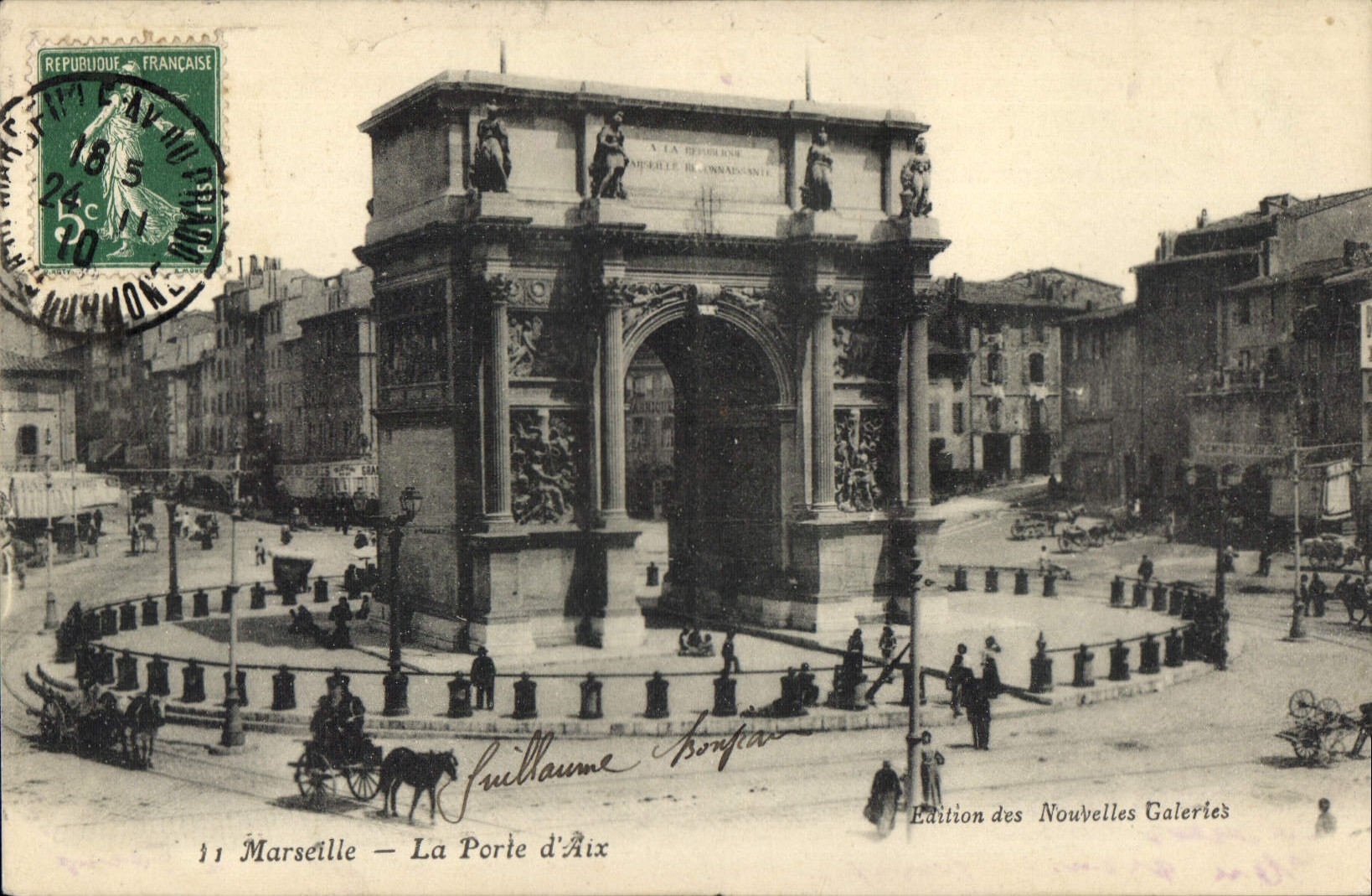 CPA Marseille La Porte d'Aix 