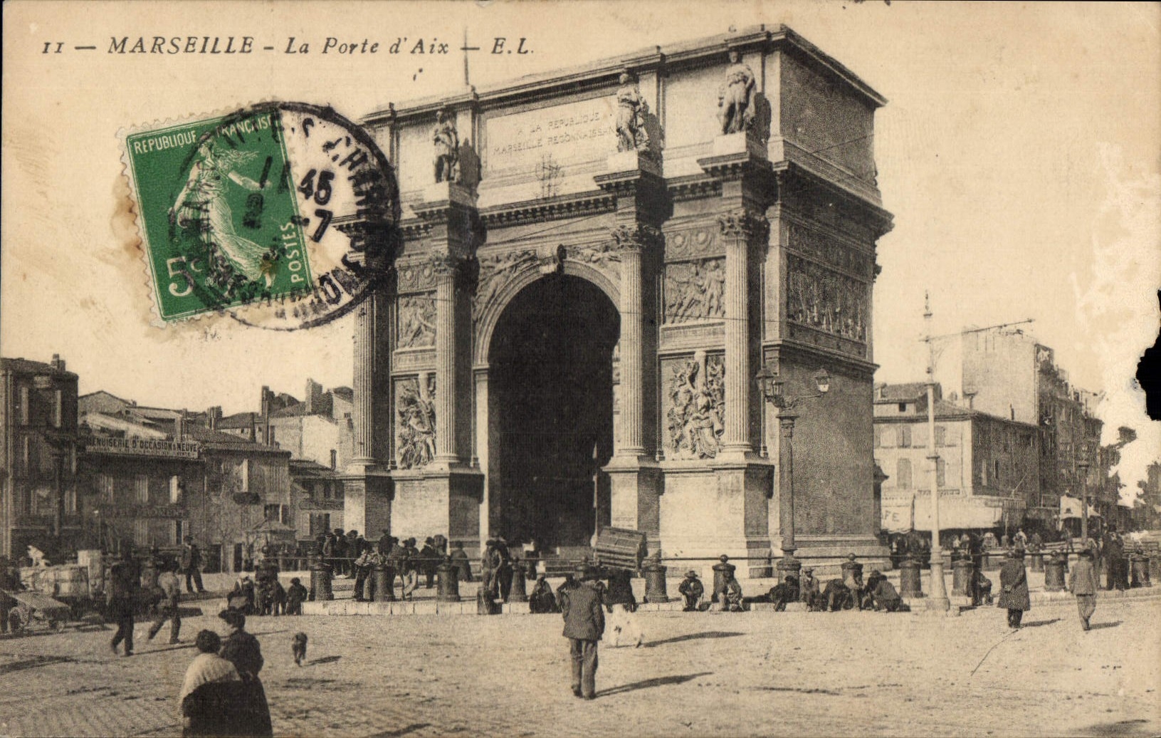 CPA Marseille La Porte d'Aix 