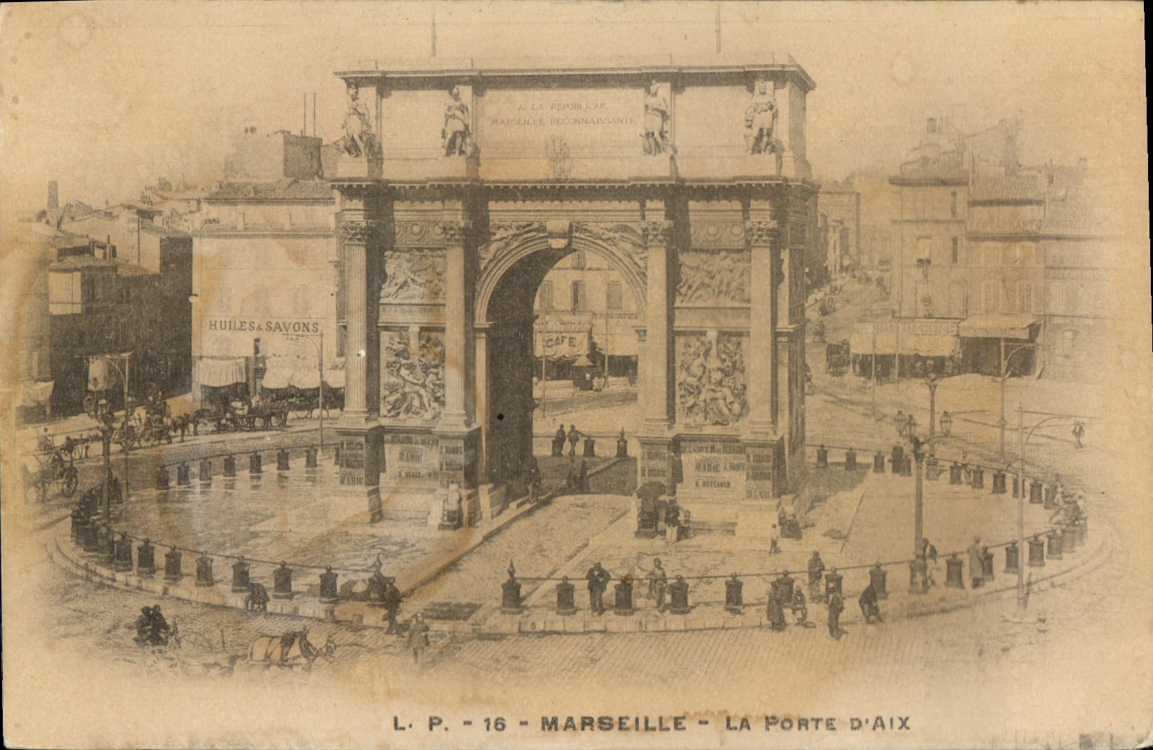 CPA Marseille La Porte d'Aix 