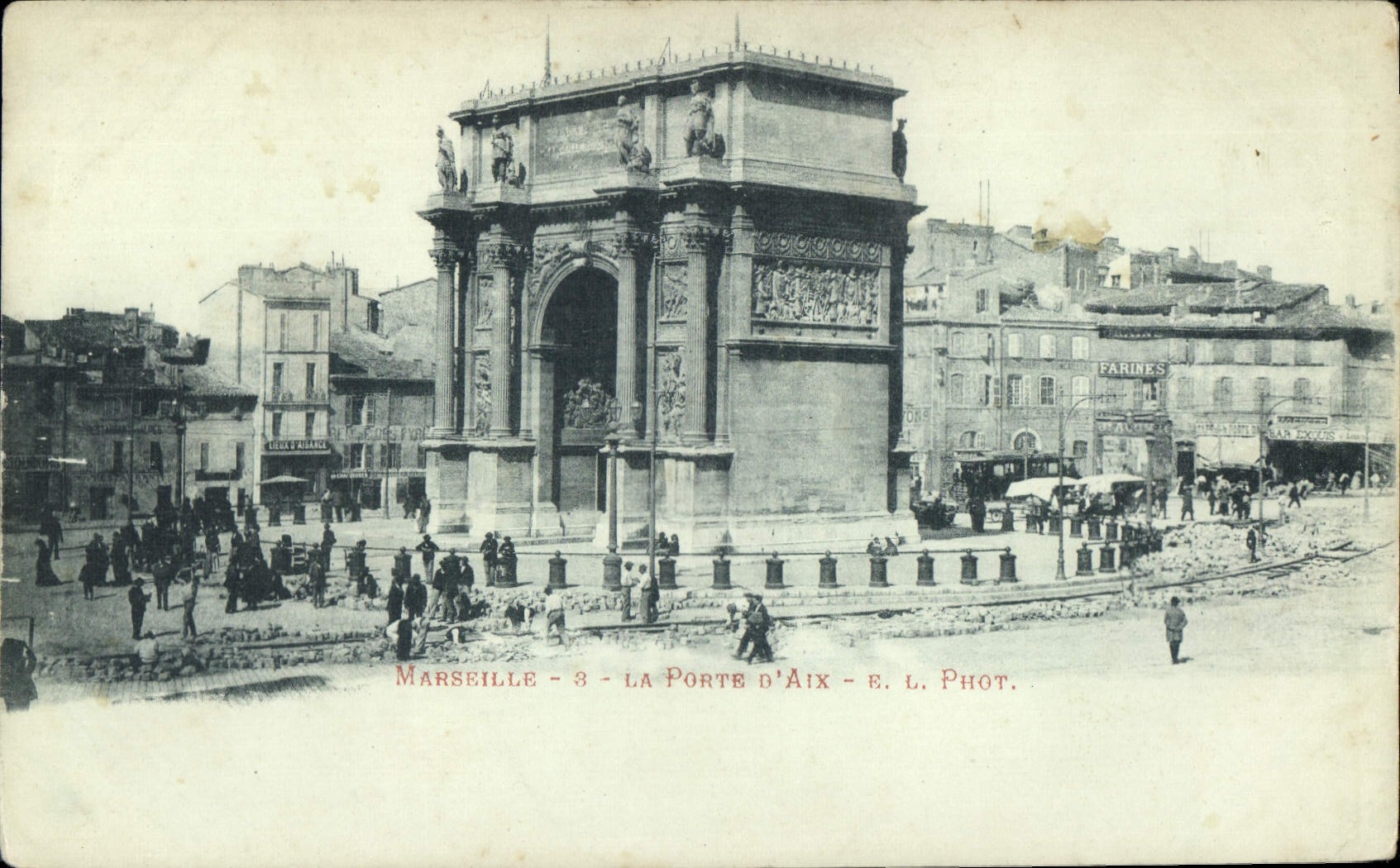CPA Marseille La Porte d'Aix 