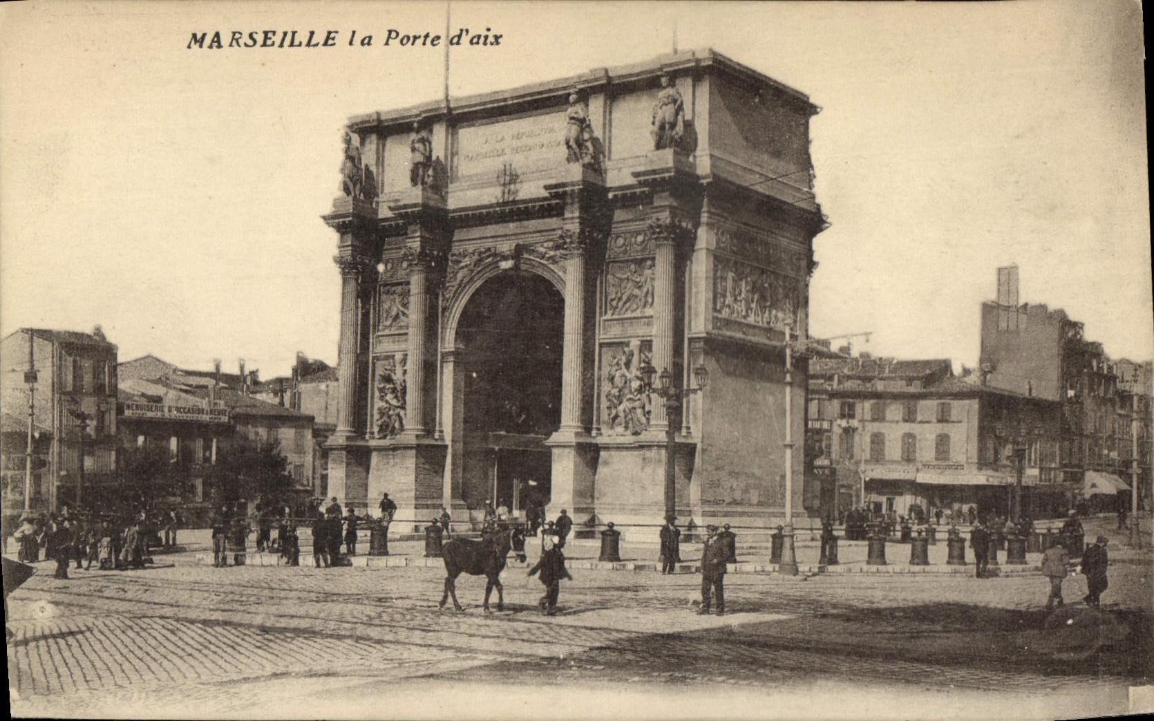 CPA Marseille La Porte d'Aix 