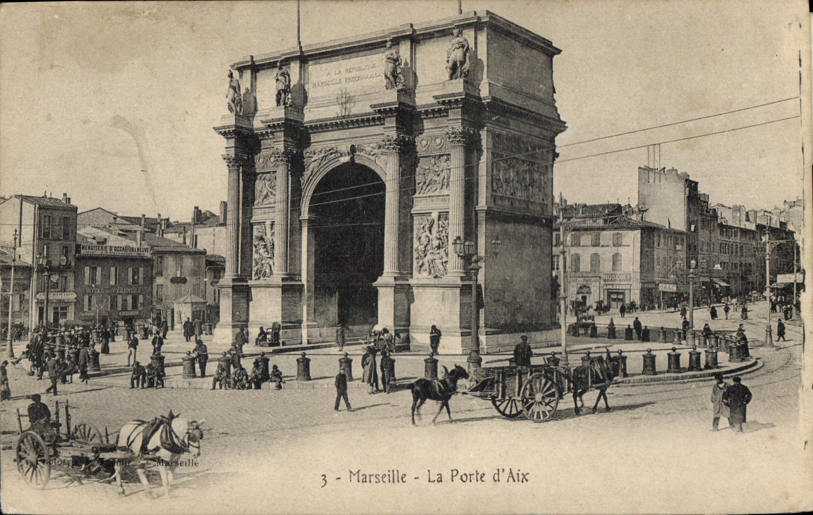 CPA Marseille La Porte d'Aix 
