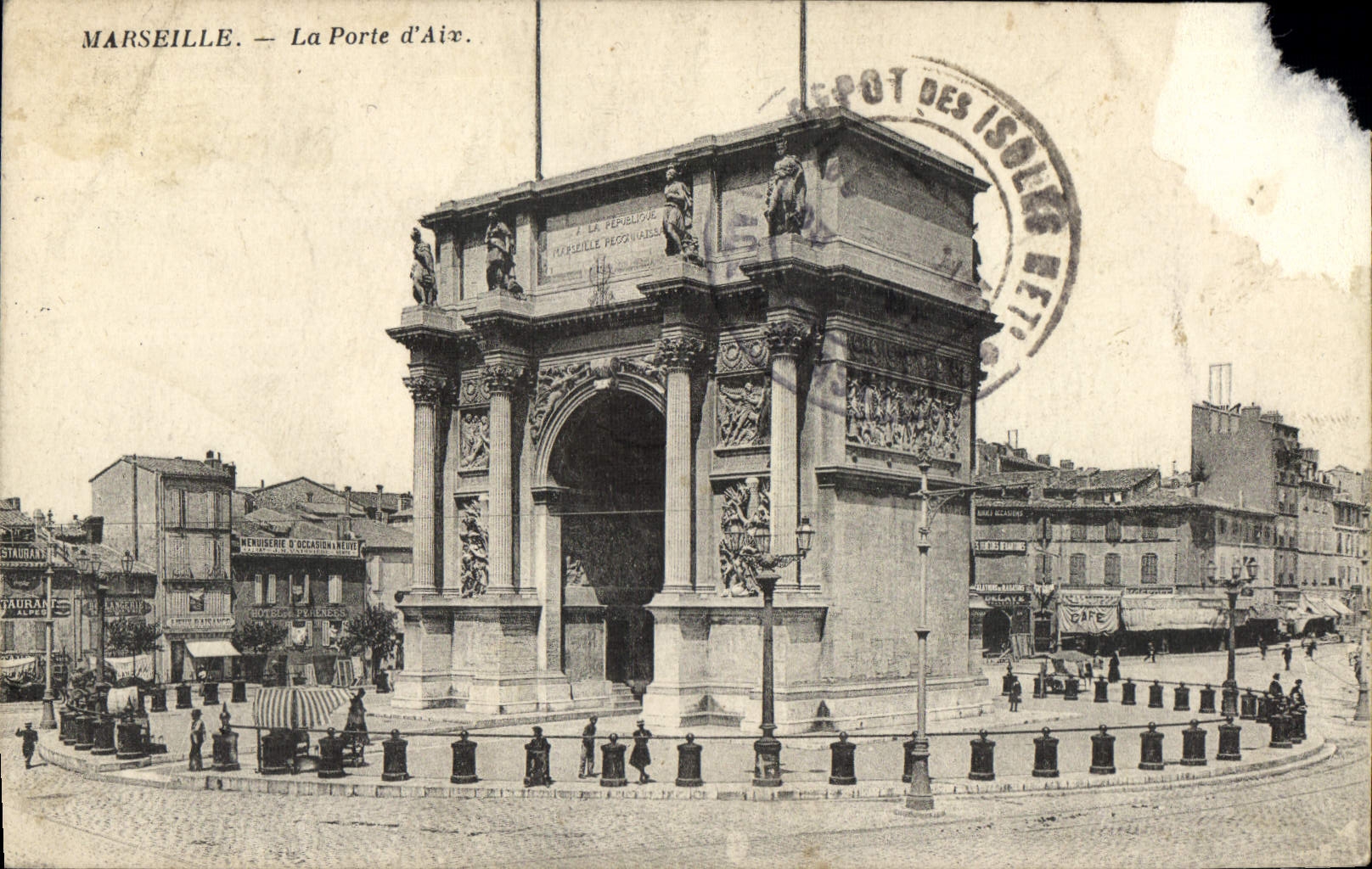 CPA Marseille La Porte d'Aix Tramway