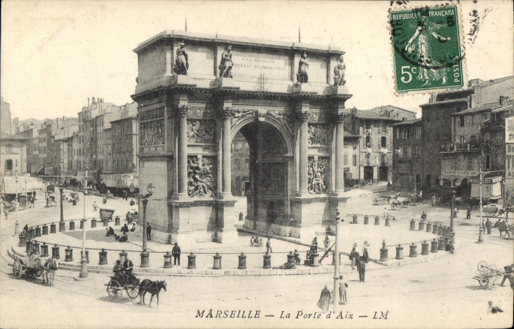 CPA Marseille La Porte d'Aix 