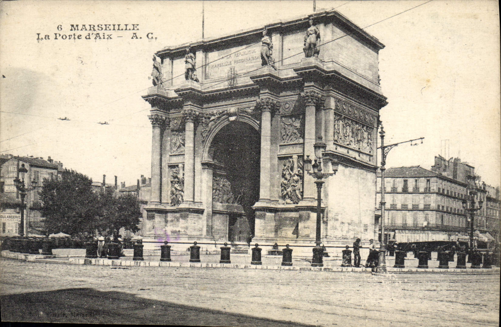 CPA Marseille La Porte d'Aix 