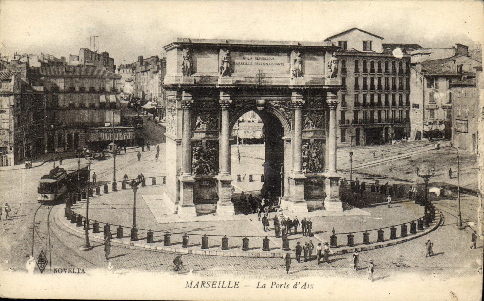 CPA Marseille La Porte d'Aix 