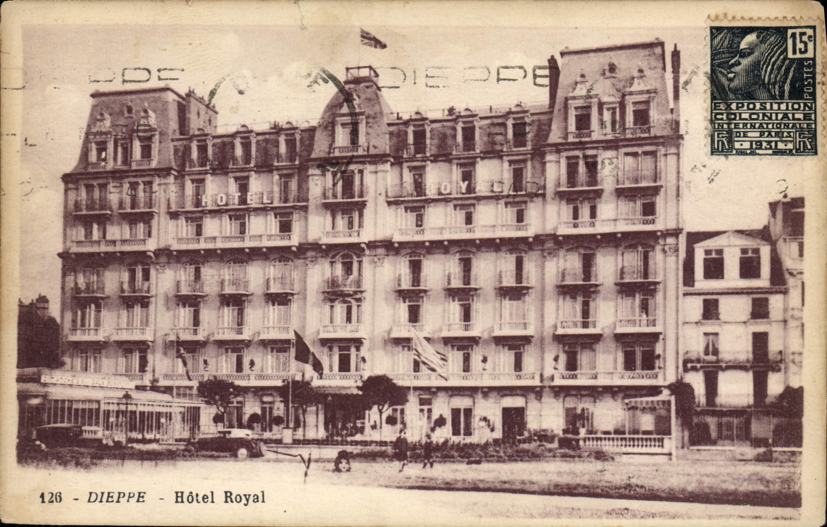 CPA Dieppe Hotel Royal 