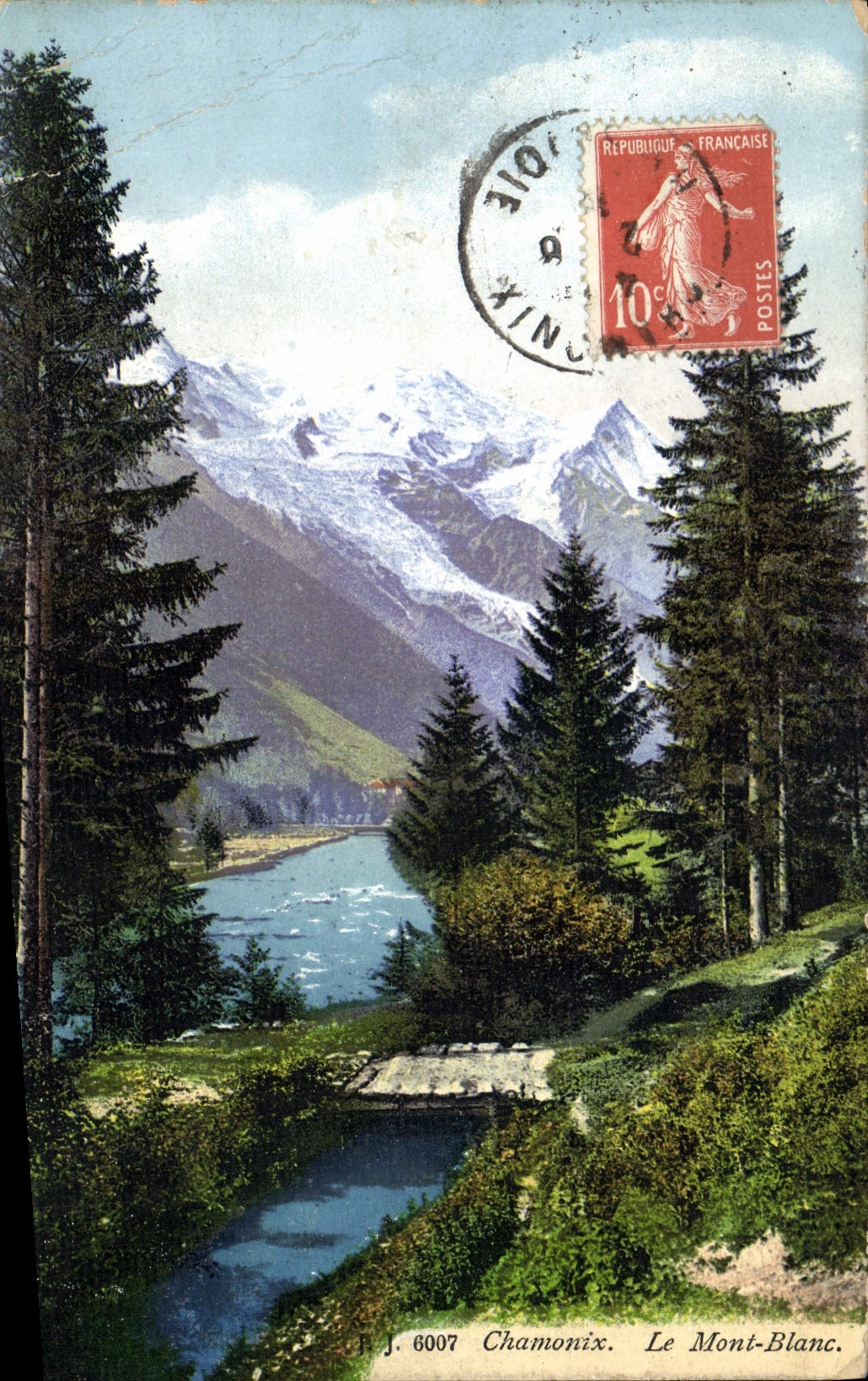 CPA Chamonix Le Mont Blanc 