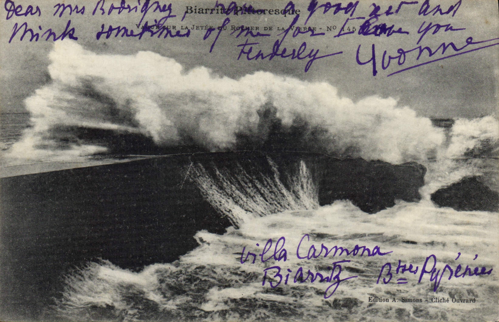 CPA Biarritz Pittoresque 
