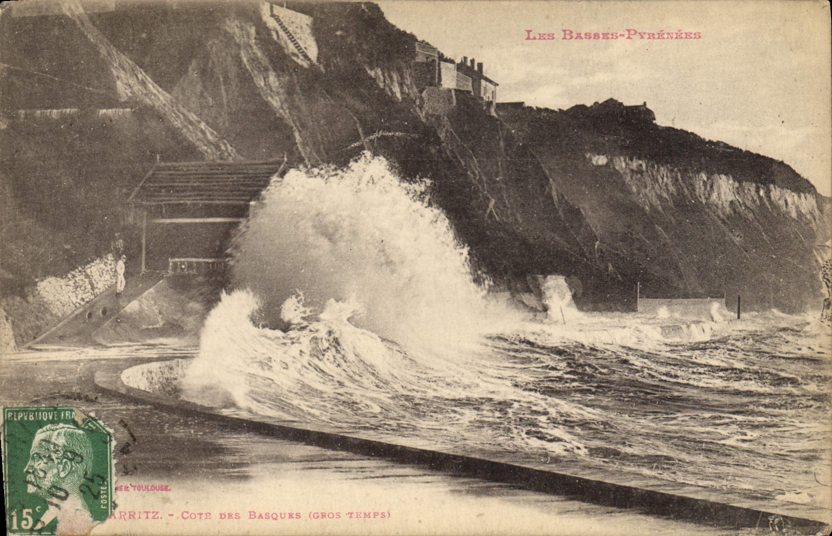 CPA Biarritz Cote des Basques 
