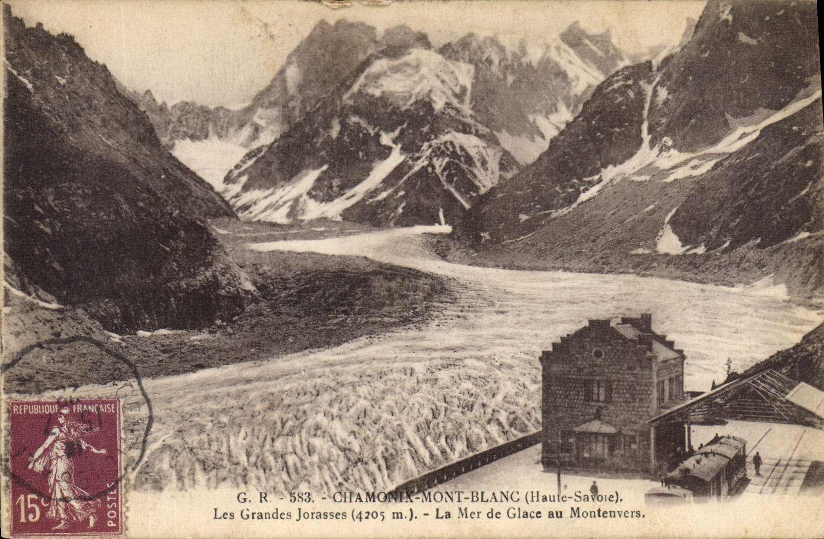 CPA Chamonix Mont Blanc Haute Savoie 