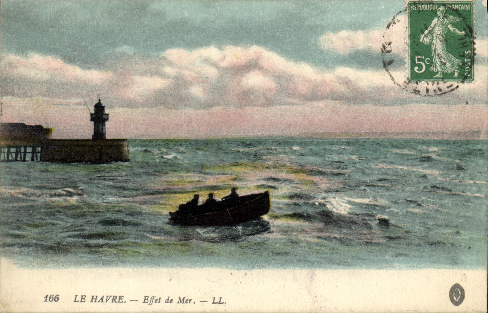 CPA Le Havre Effet de Mer 