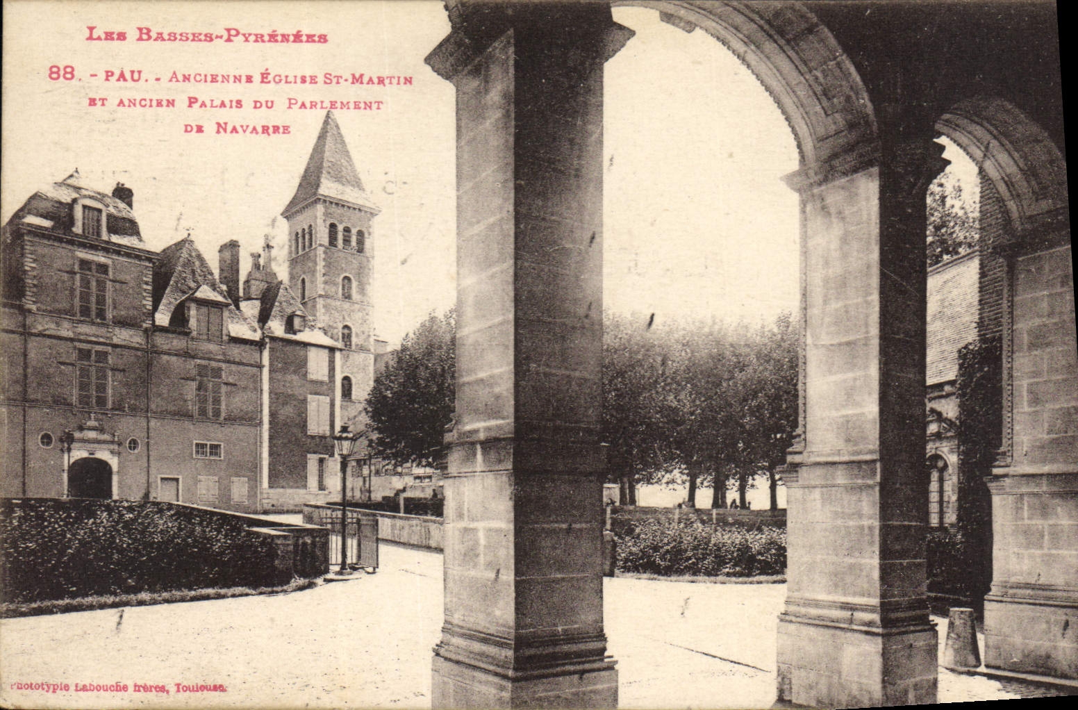 CPA Pau Ancienne Eglise St Martin 