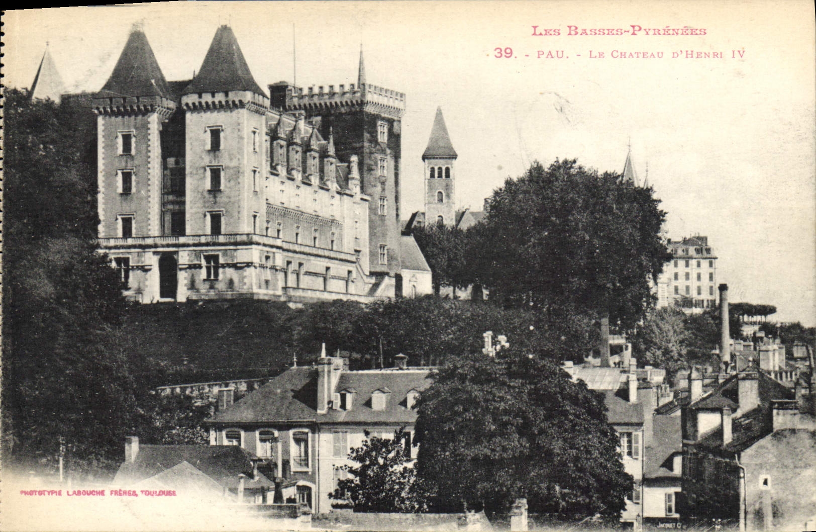 CPA Les Basses Pyrenees Pau Le Chateau D'Henri IV 