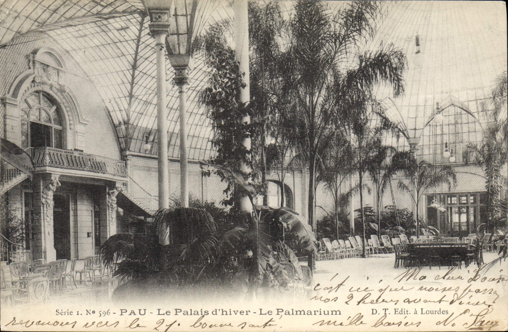 CPA Pau Le Palais d'Hiver Le Palmarium