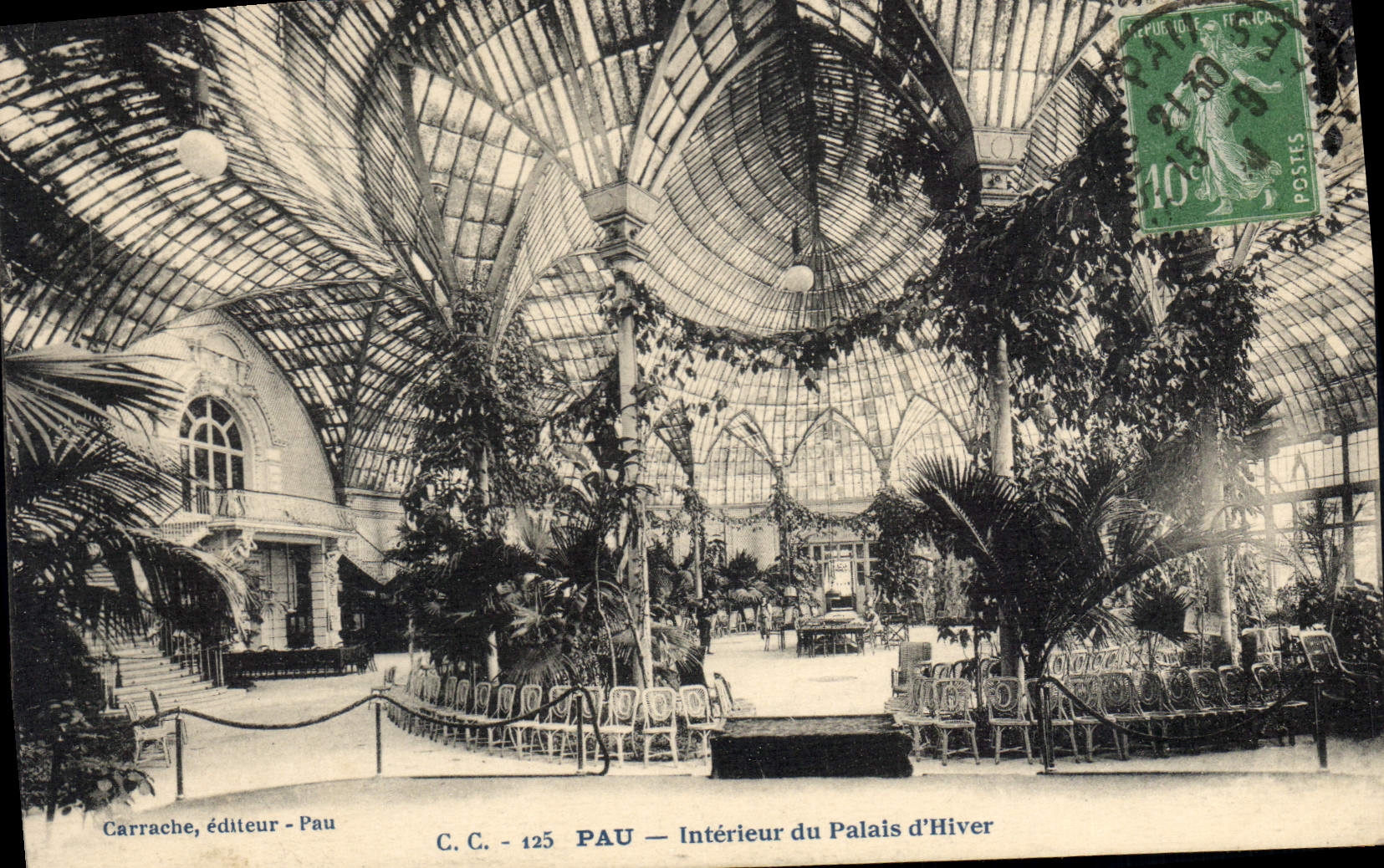 CPA Pau Interieur du Palais d'Hiver 