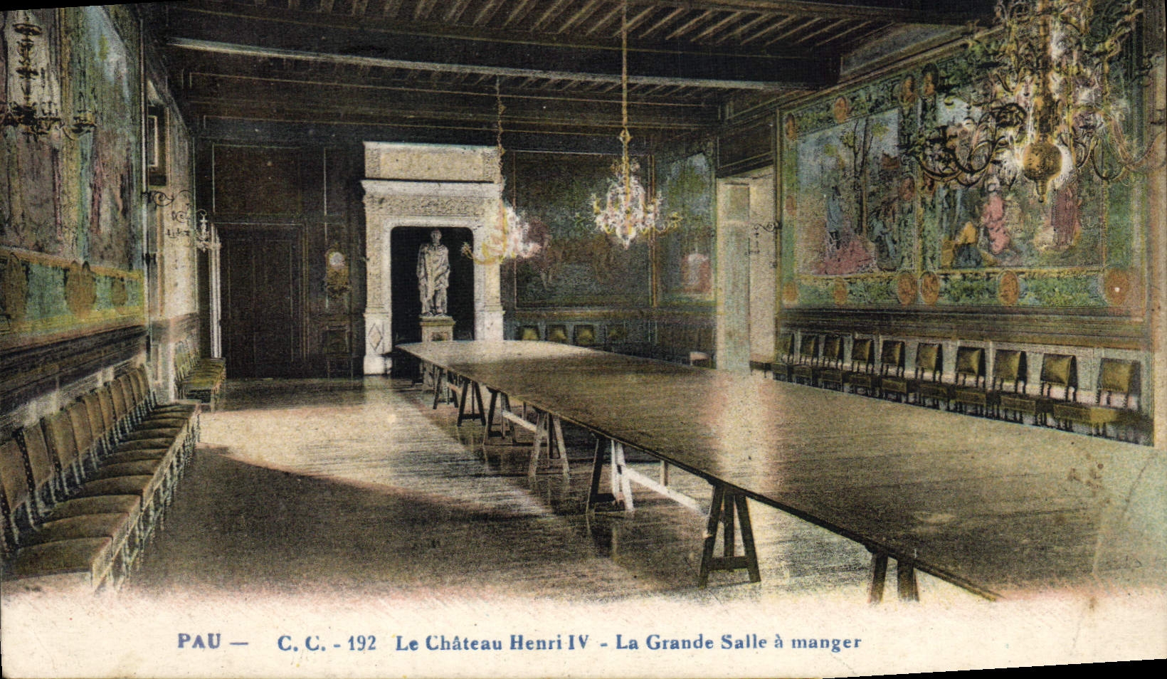 CPA Pau Le Chateau Henri IV La Grande Salle a manger