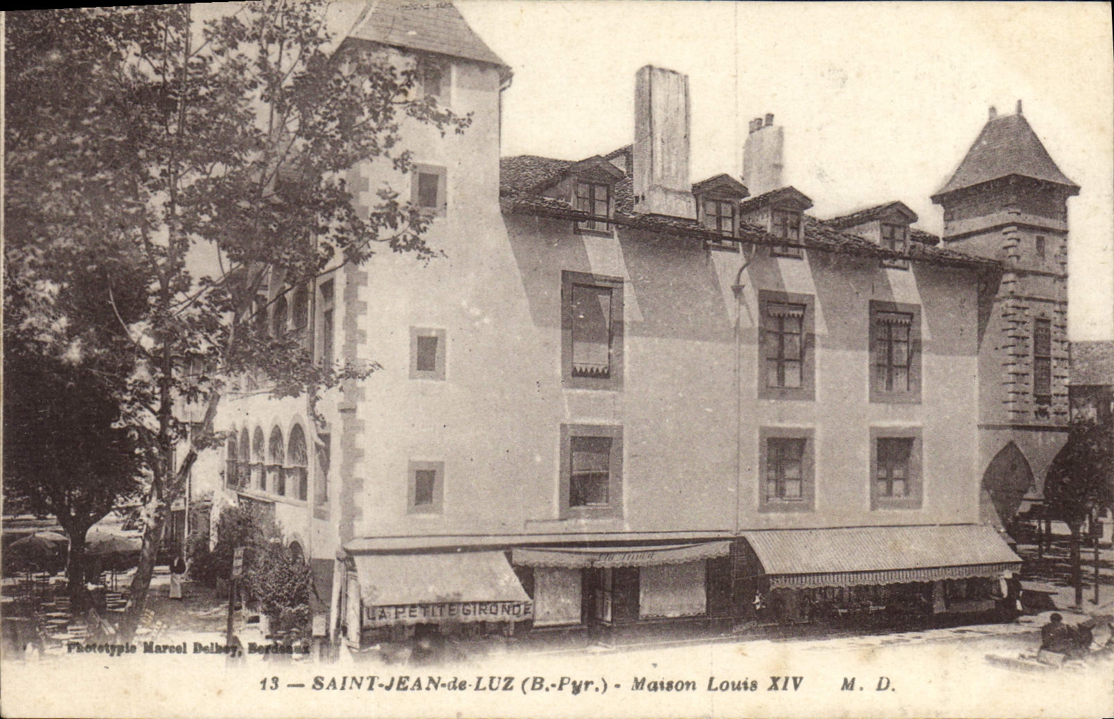 CPA Saint Jean de Luz Maison Louis XIV 