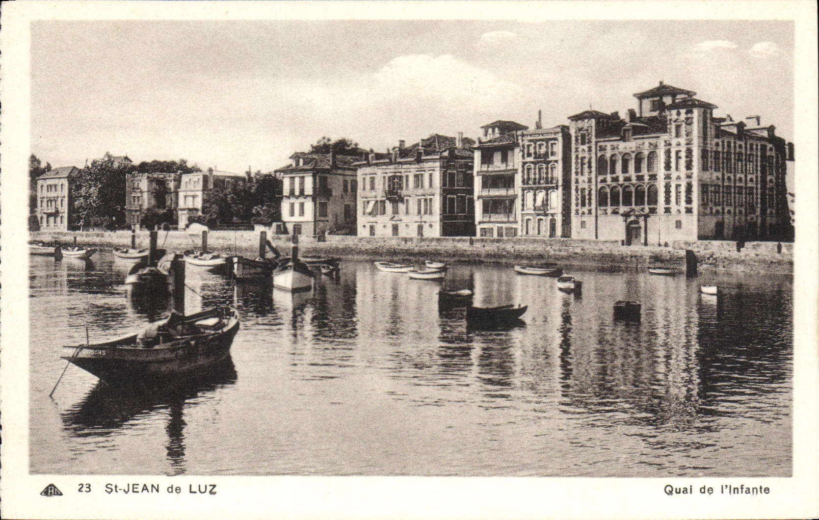 CPA St Jean de Luz Qual de l'Infante 