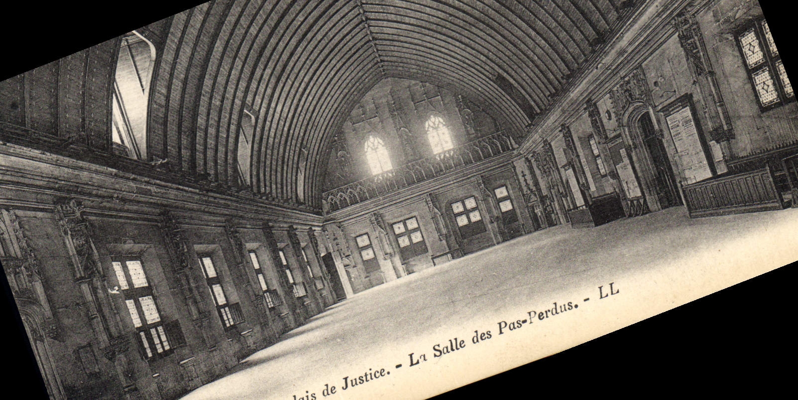 CPA La Salle des Pas Perdus 